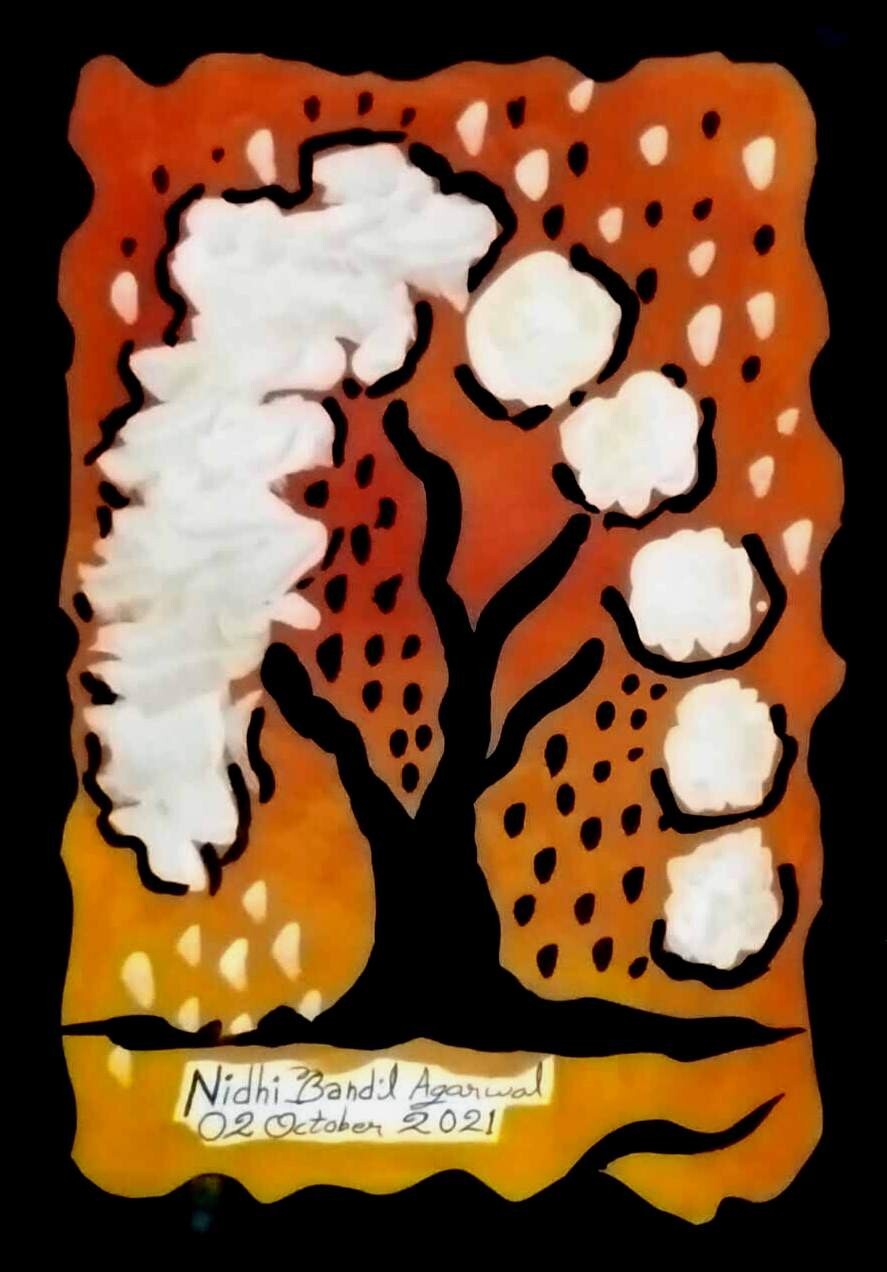 Original Painting Made & Signed By World Fame Artist Nidhi Bandil Agarwal Jaipur