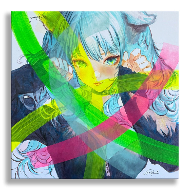 Last Forever – Original Painting on Canvas, Oil painting, anime, manga, wall art