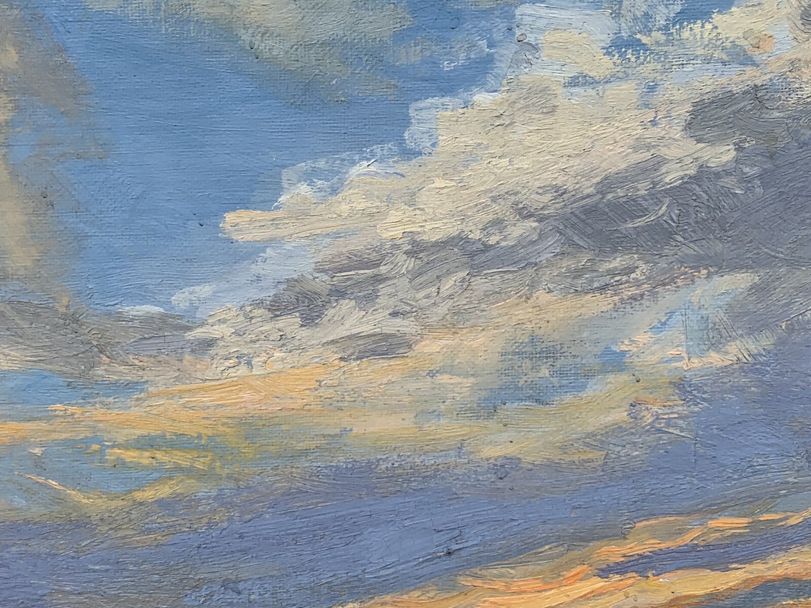 Impressionist Landscape. Roches Point Ontario Canada By William A Drake. 1973