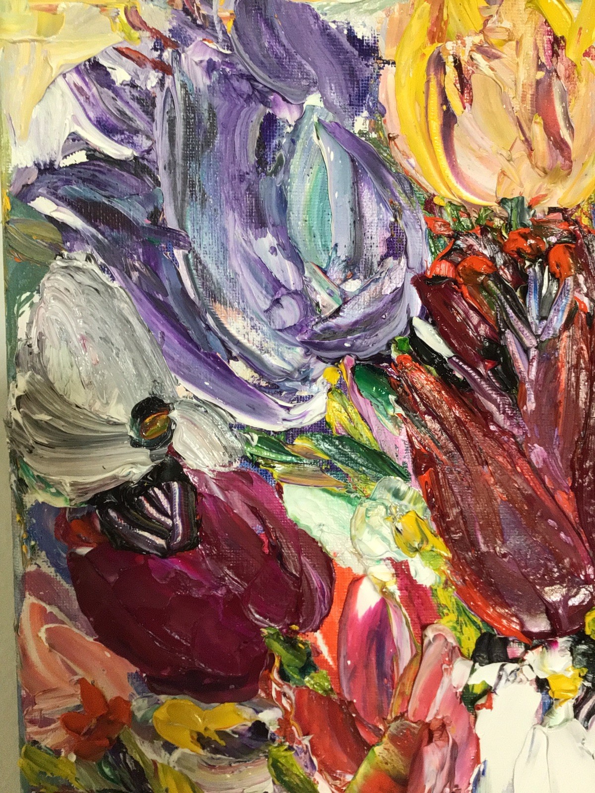 Tulips 2. Original Oil Pairing