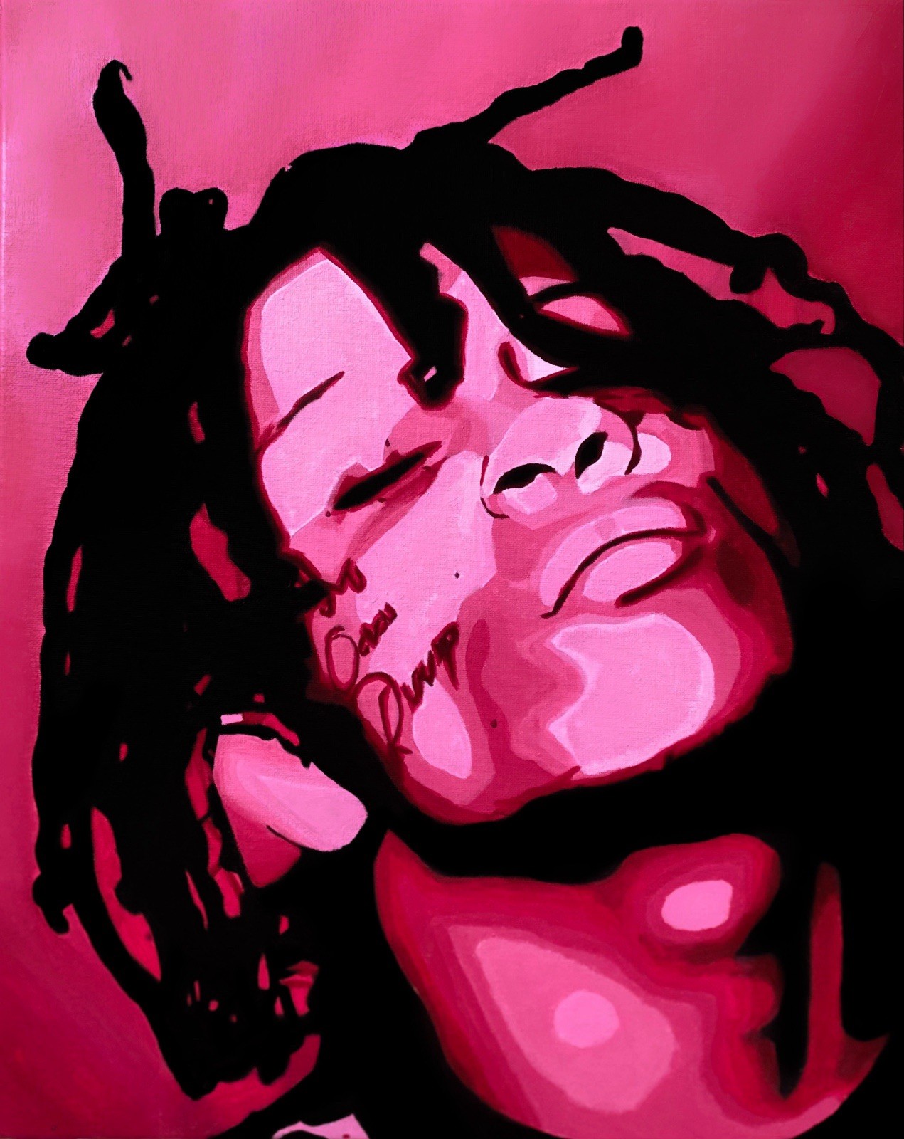 Trippy Redd original painting