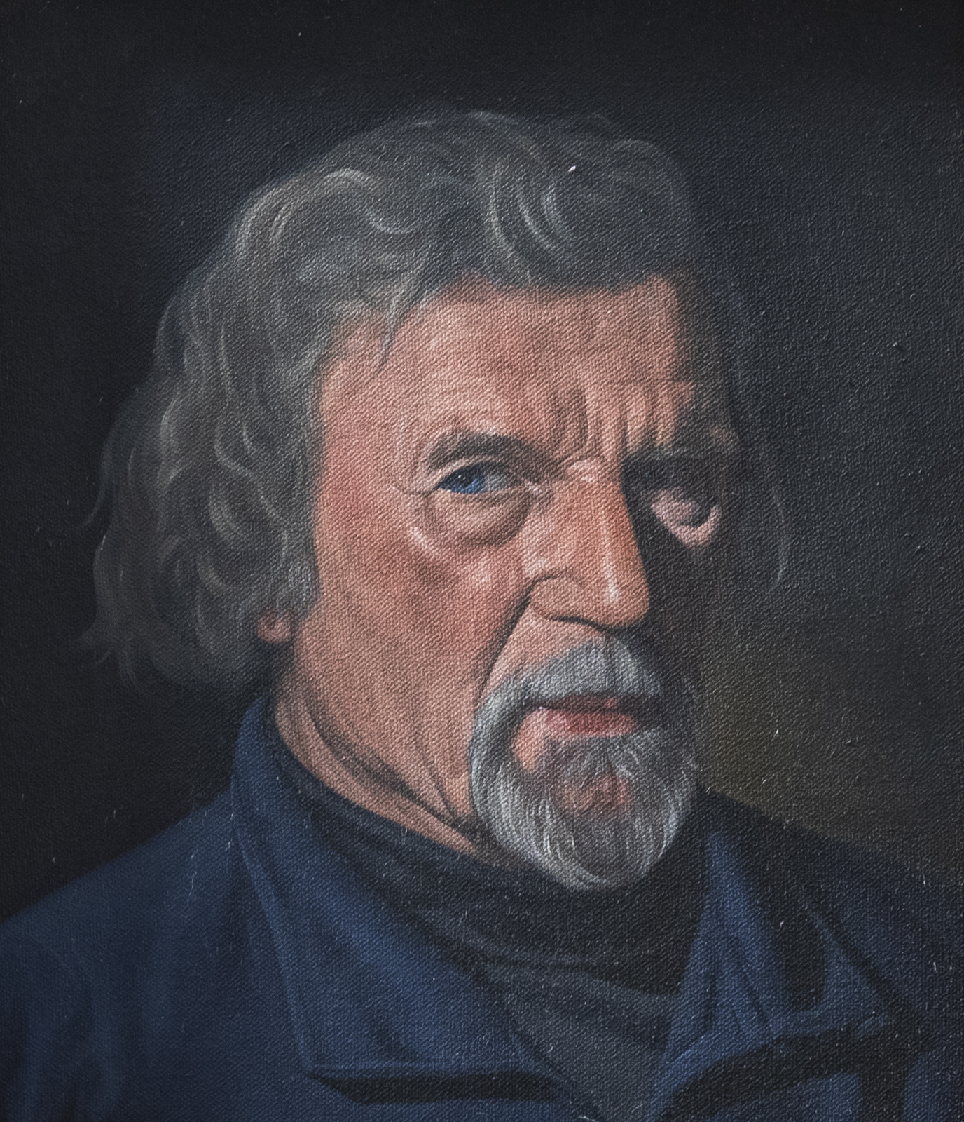 Nicholas Charles Williams (b.1961) – 2002 Oil, Dr. E. Percival James