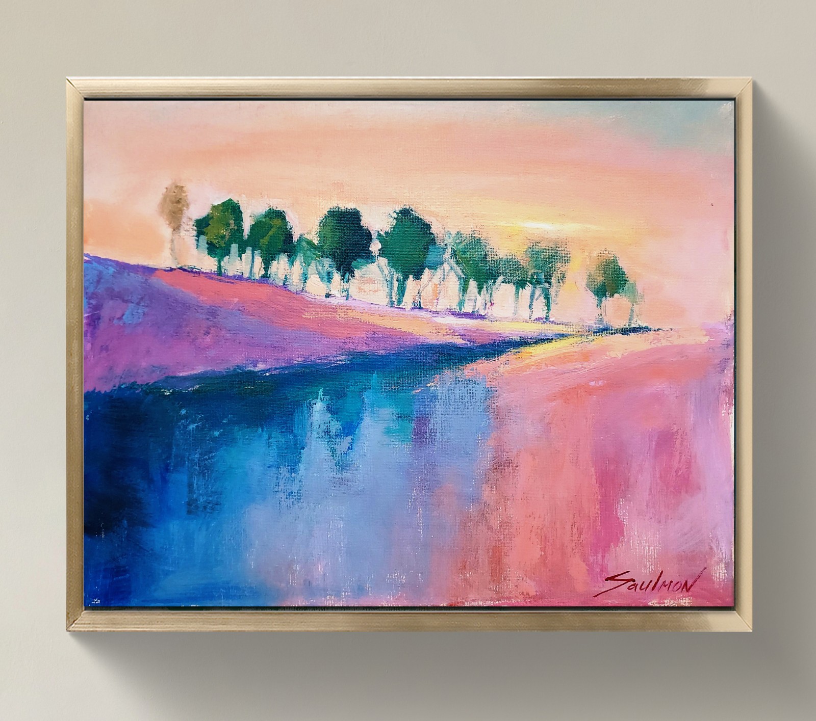 Original Impressionist Painting on 14×11 inch Canvas – Signed by the Artist