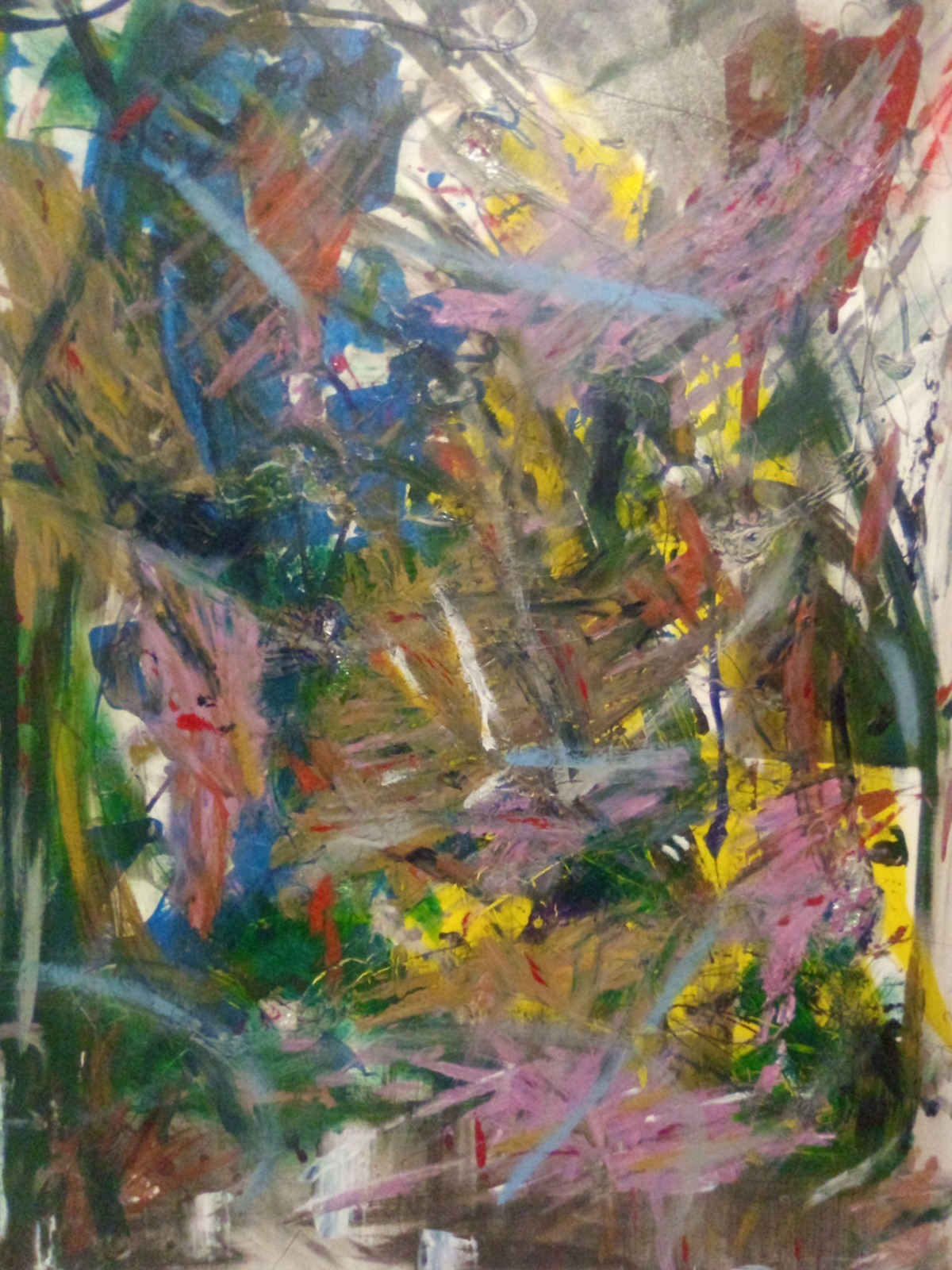 Vintage Abstract Expressionist Painting Artist Jo Zakas Legacy Foundation