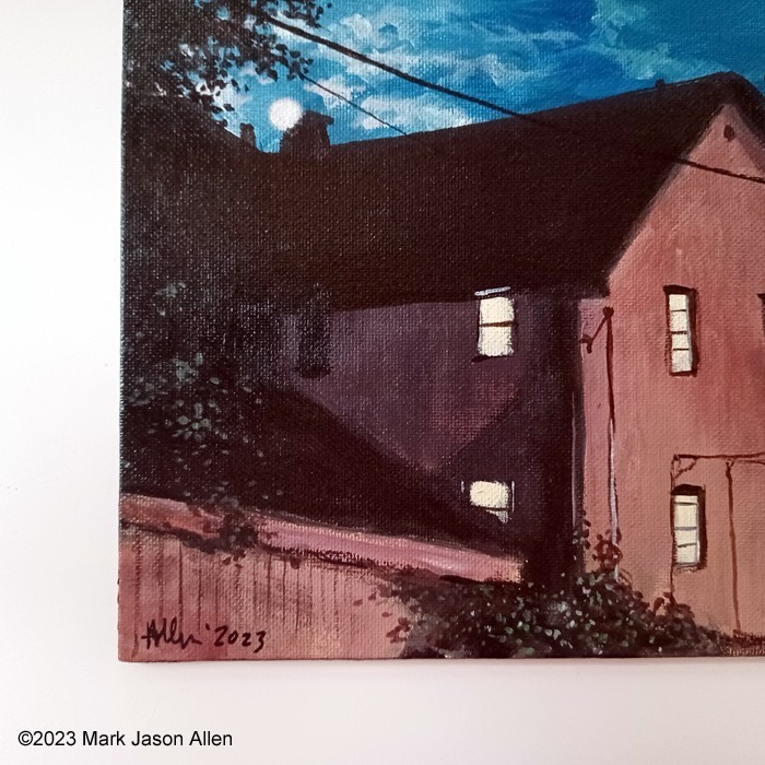 Original Painting Direct from Artist – 8 in. x 10 in. Acrylic on Canvas Panel