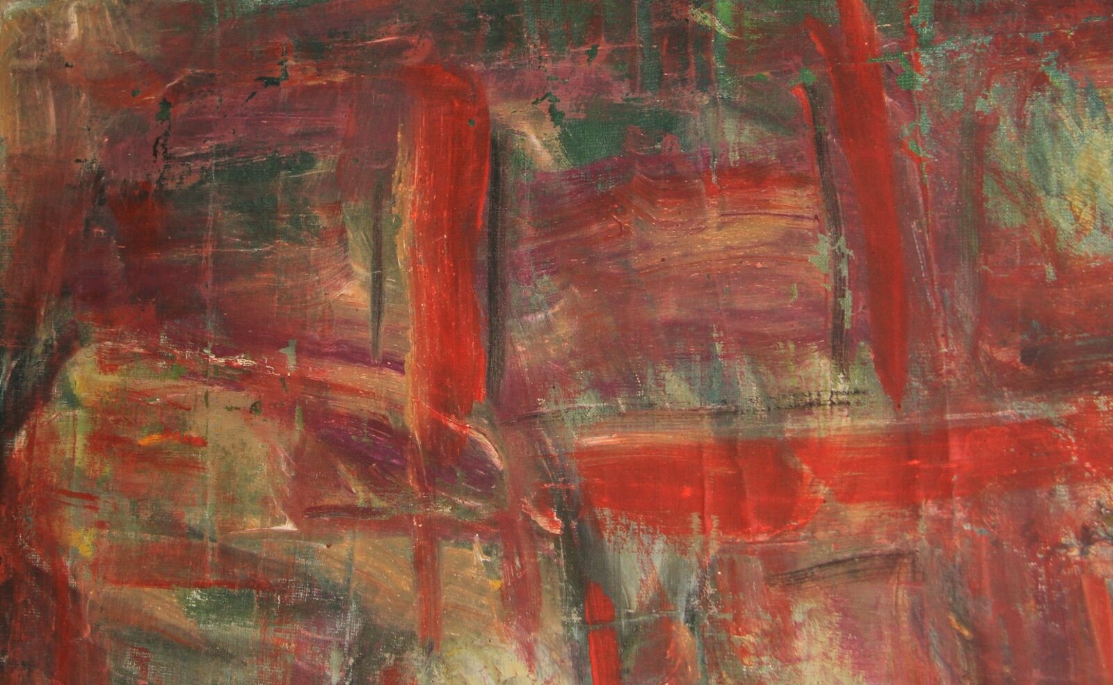 Vintage oil painting abstract landsacpe