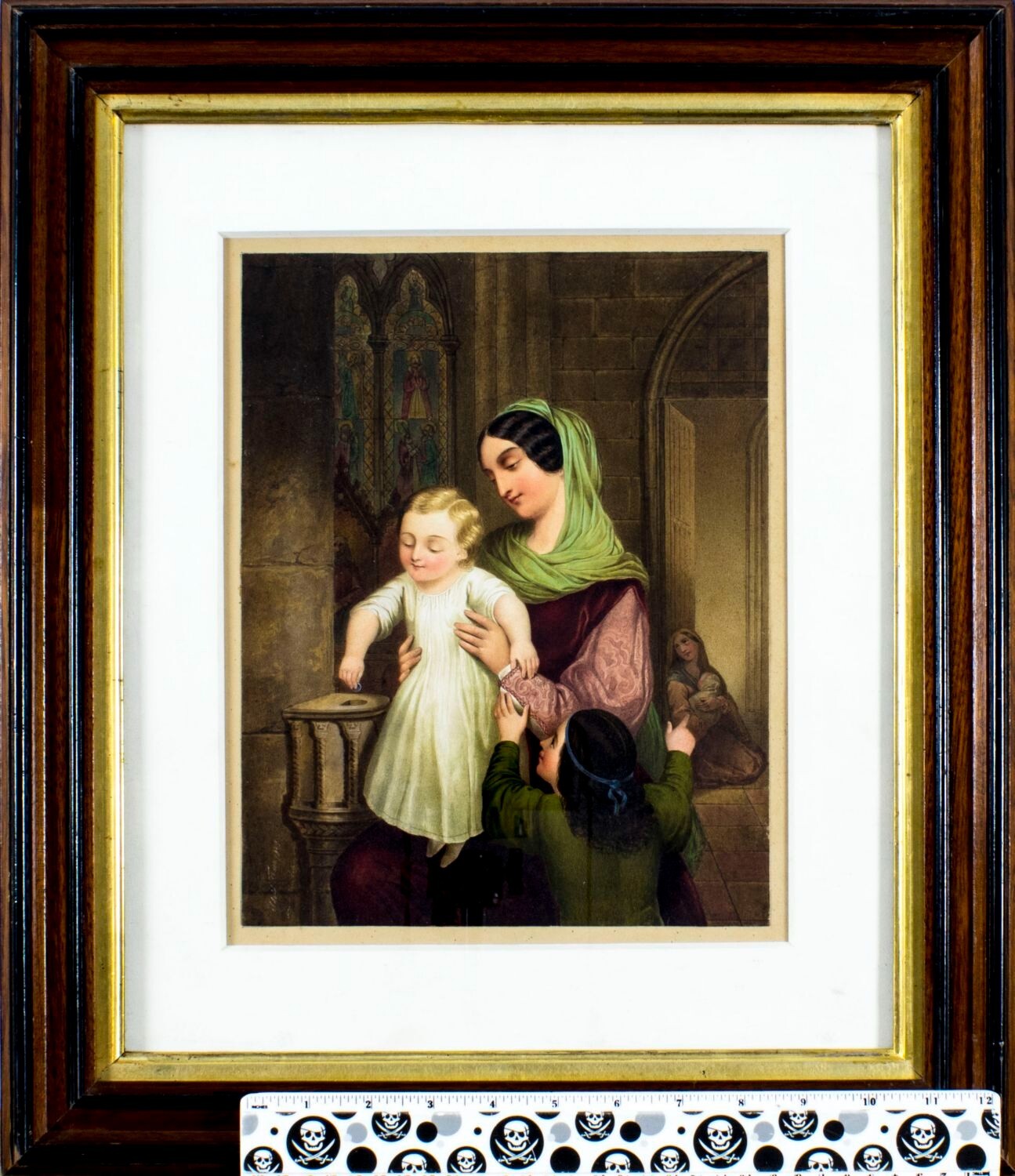 Adolf Theer (Austria,1811-1902) watercolor painting antique 120758