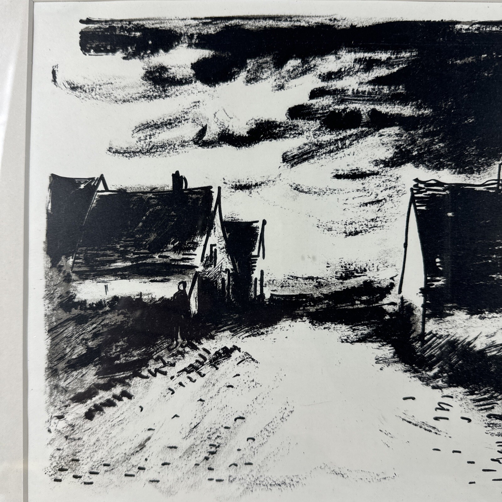 Maurice de Vlaminck Modernism Impressionism French Artist Maisons Dans La Beauce