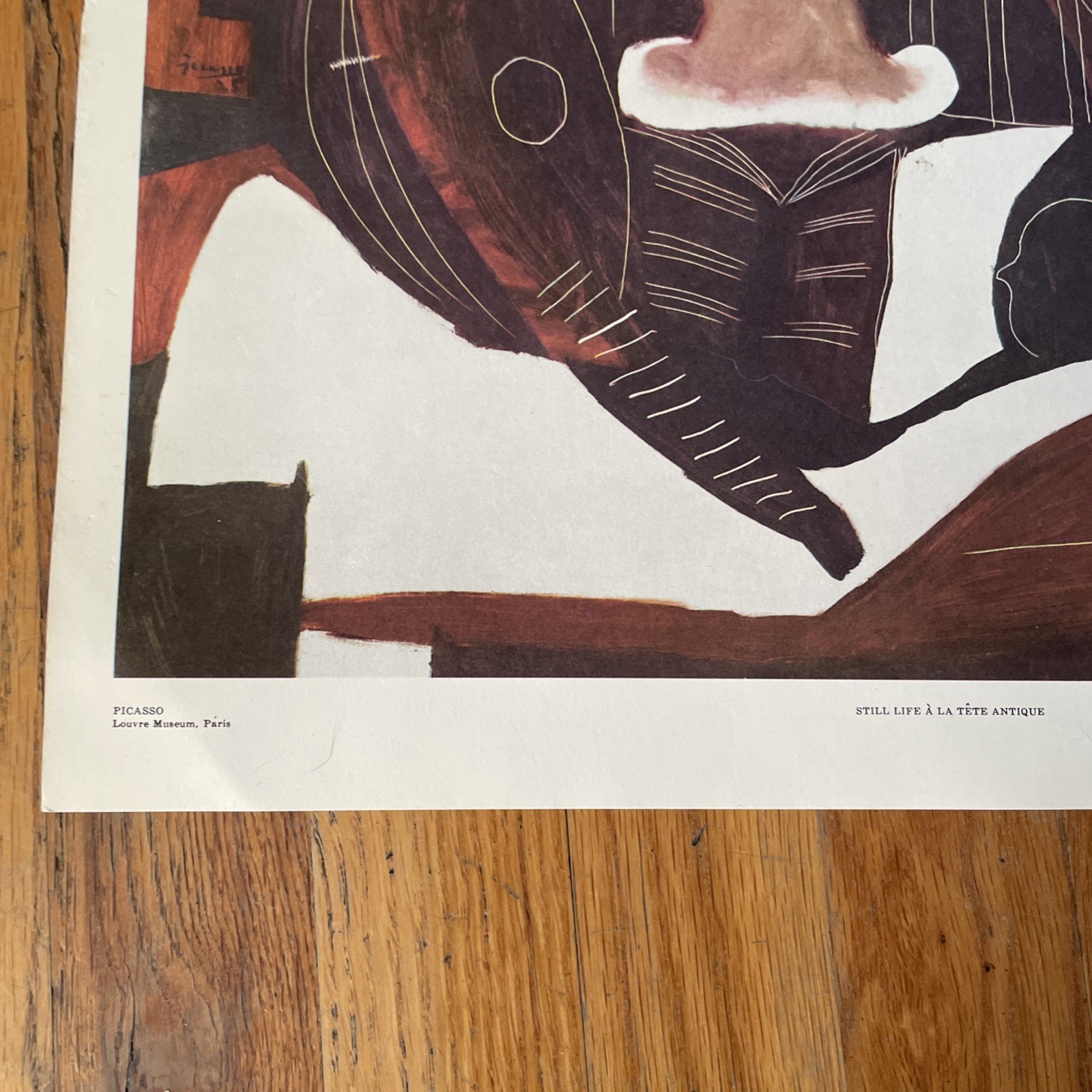 VTG 1960s Pablo Picasso 6 Prints 16” X 13” Penn Prints New York USA Lithograph