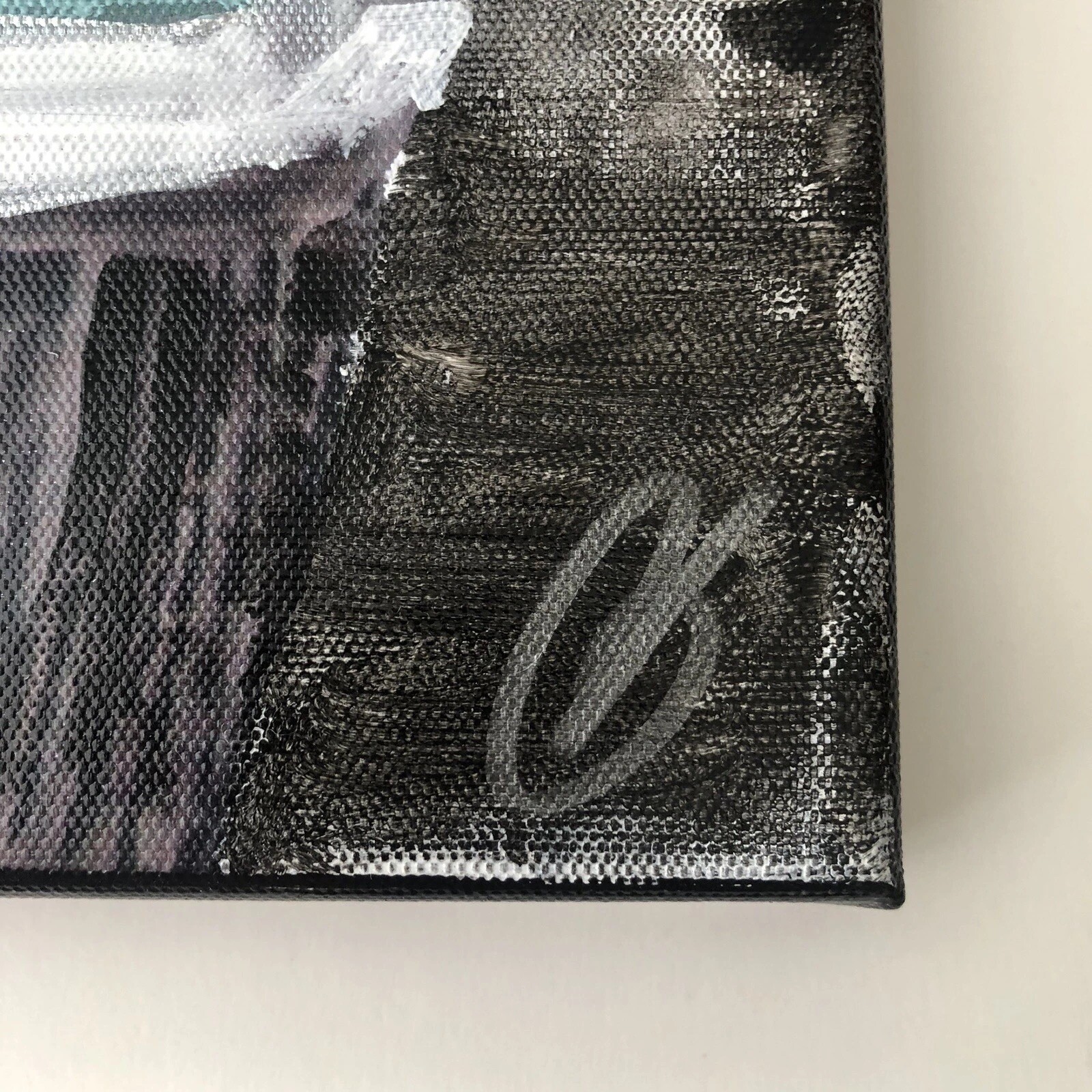 MICHAEL VIAFORA- Original 16″ X 12″ Acrylic on Mounted Canvas, Signed Pre 2019