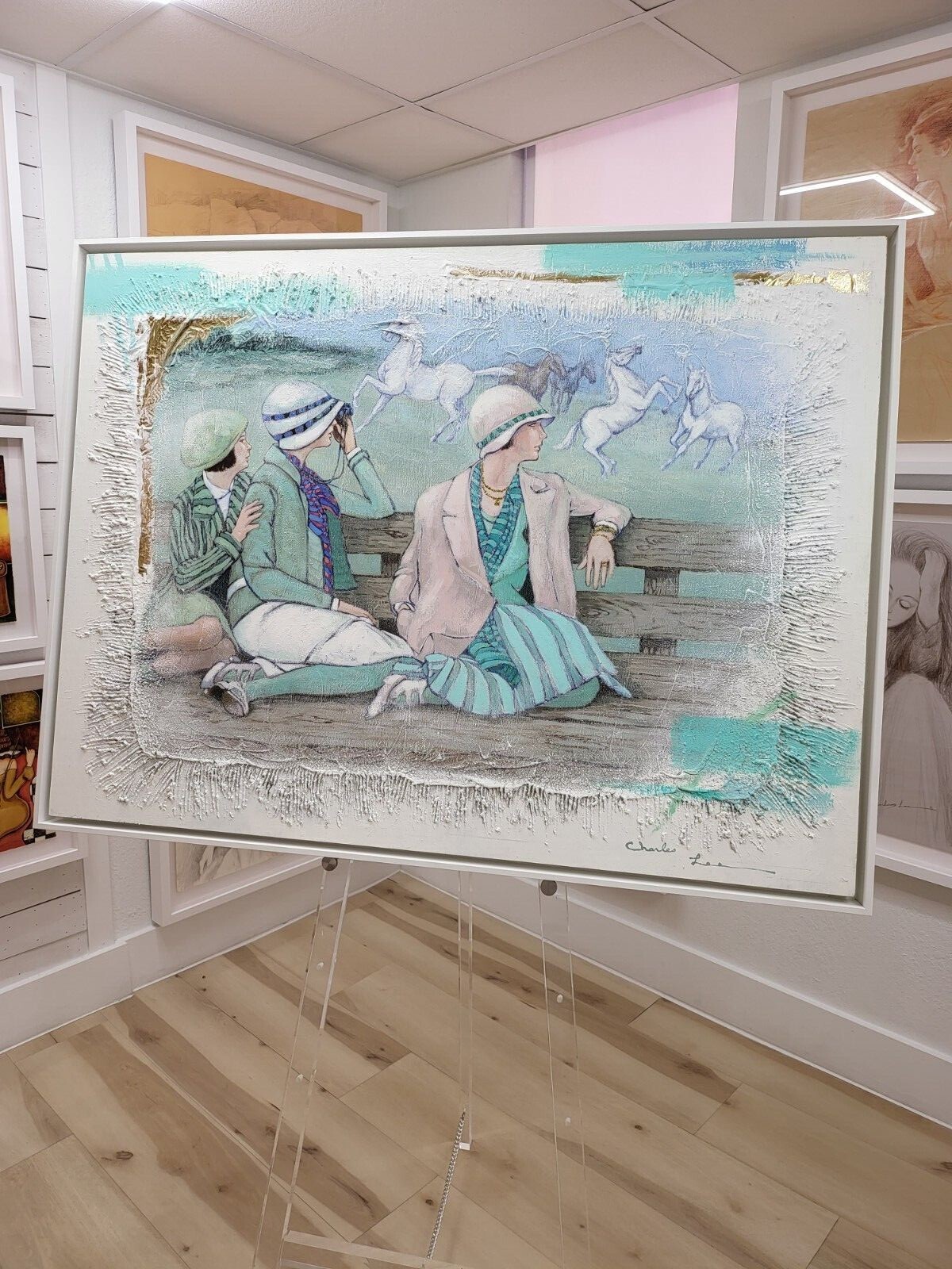 *Piece of Painting Art by Charles Lee – «Famous Park West Gallery Artist»