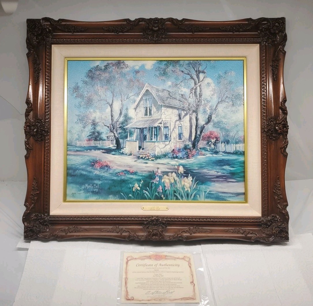 Marty Bell “LOVE TIDE” – Limited Edition Canvas #505/750 –With Certificate 16×20
