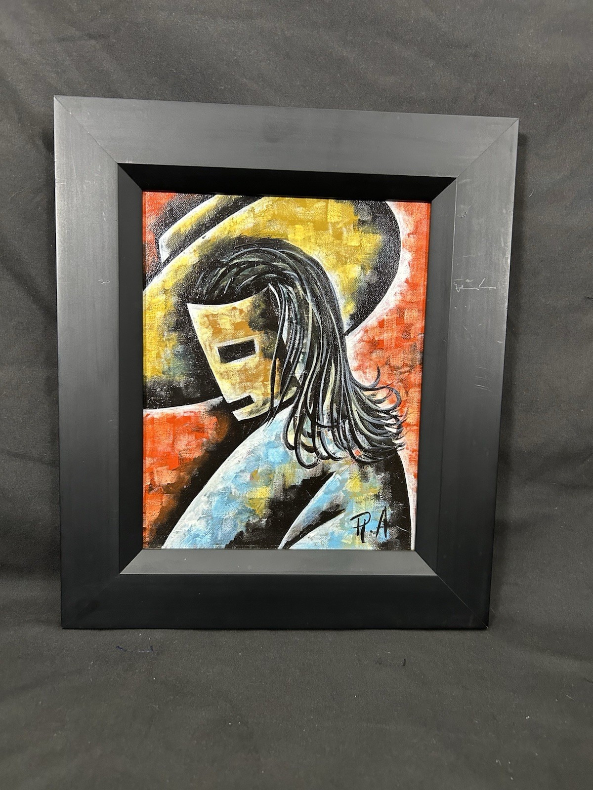 Original Painting Disguise By Robert Armstrong 8×10