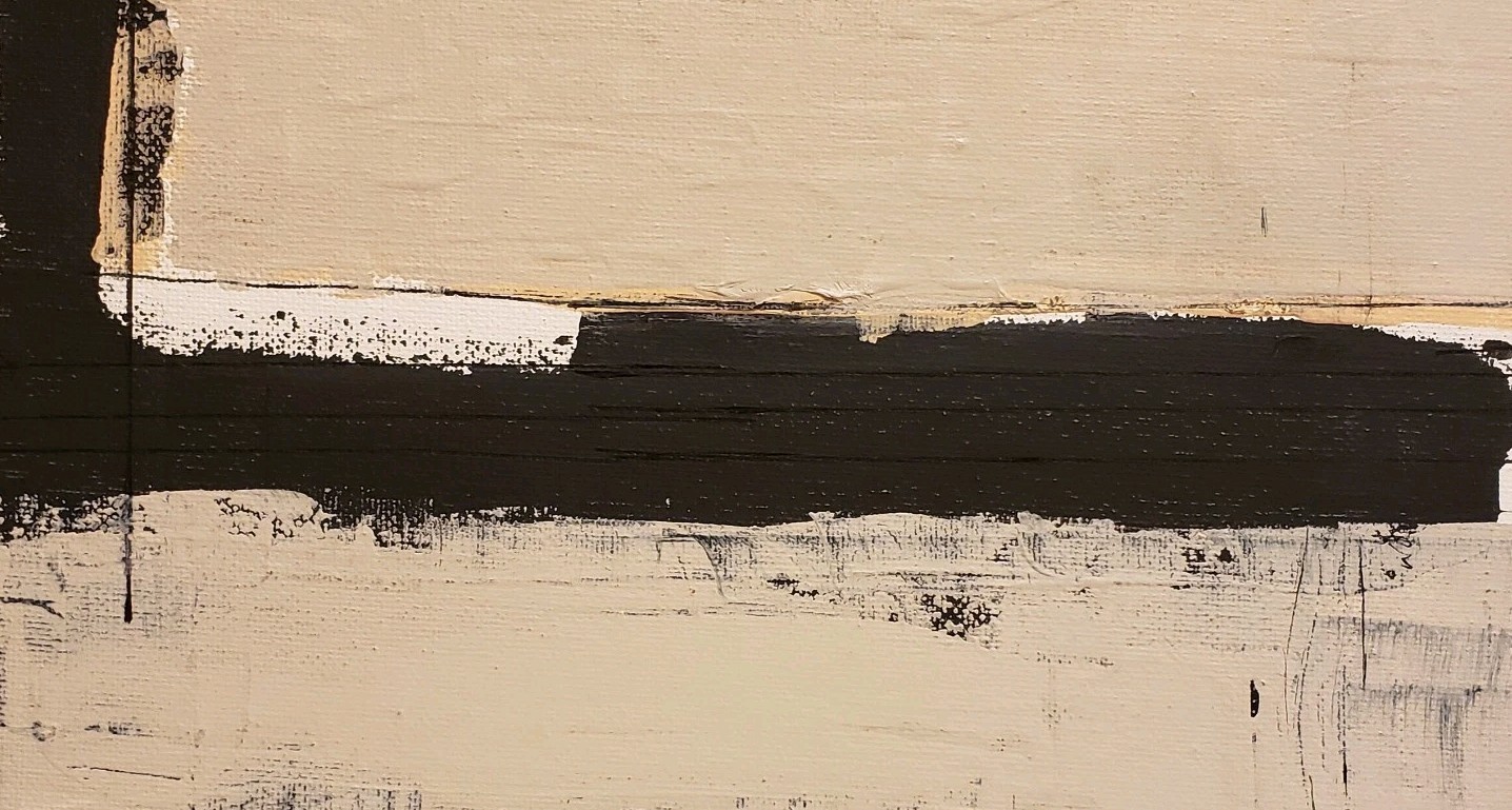 No.663 Original Abstract Modern Minimal Painting By K.A.Davis
