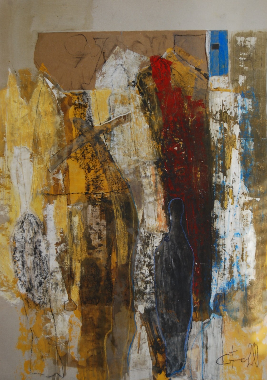 paintings on paper