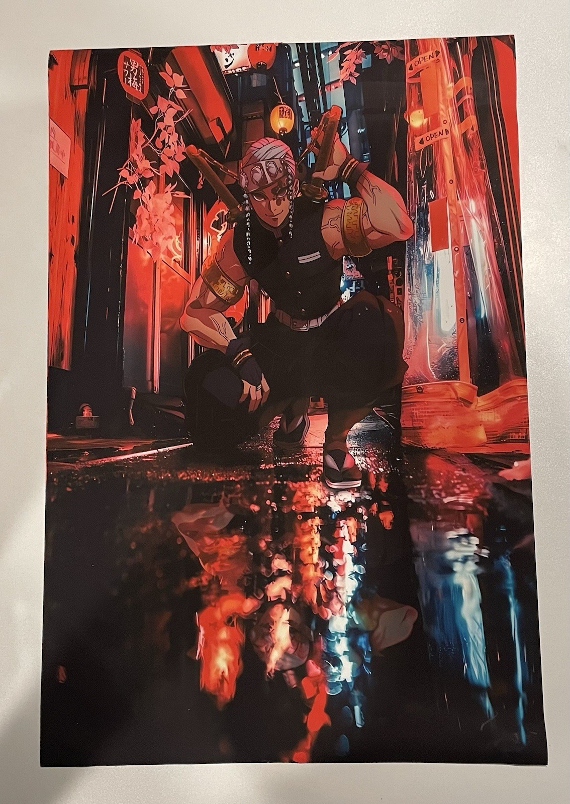Tengen Uzui (Demon Slayer) 23.5in x 16in No Frame