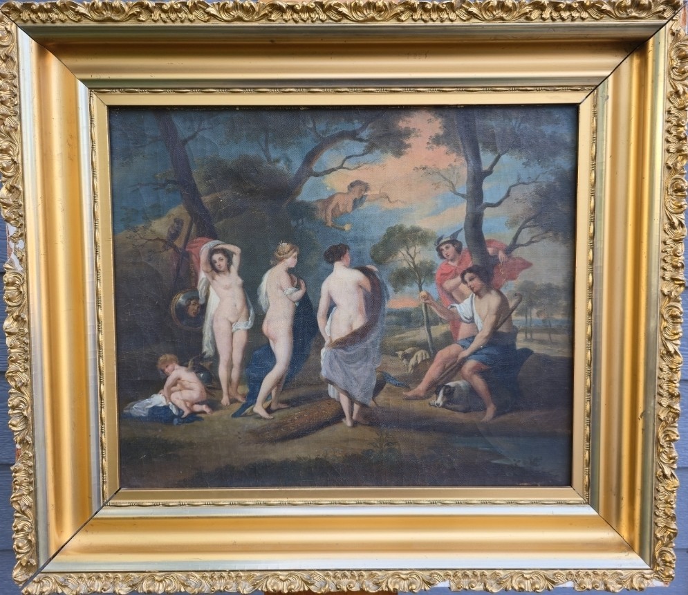 The Judgement Of Paris Old Master Oil Painting After Rubens