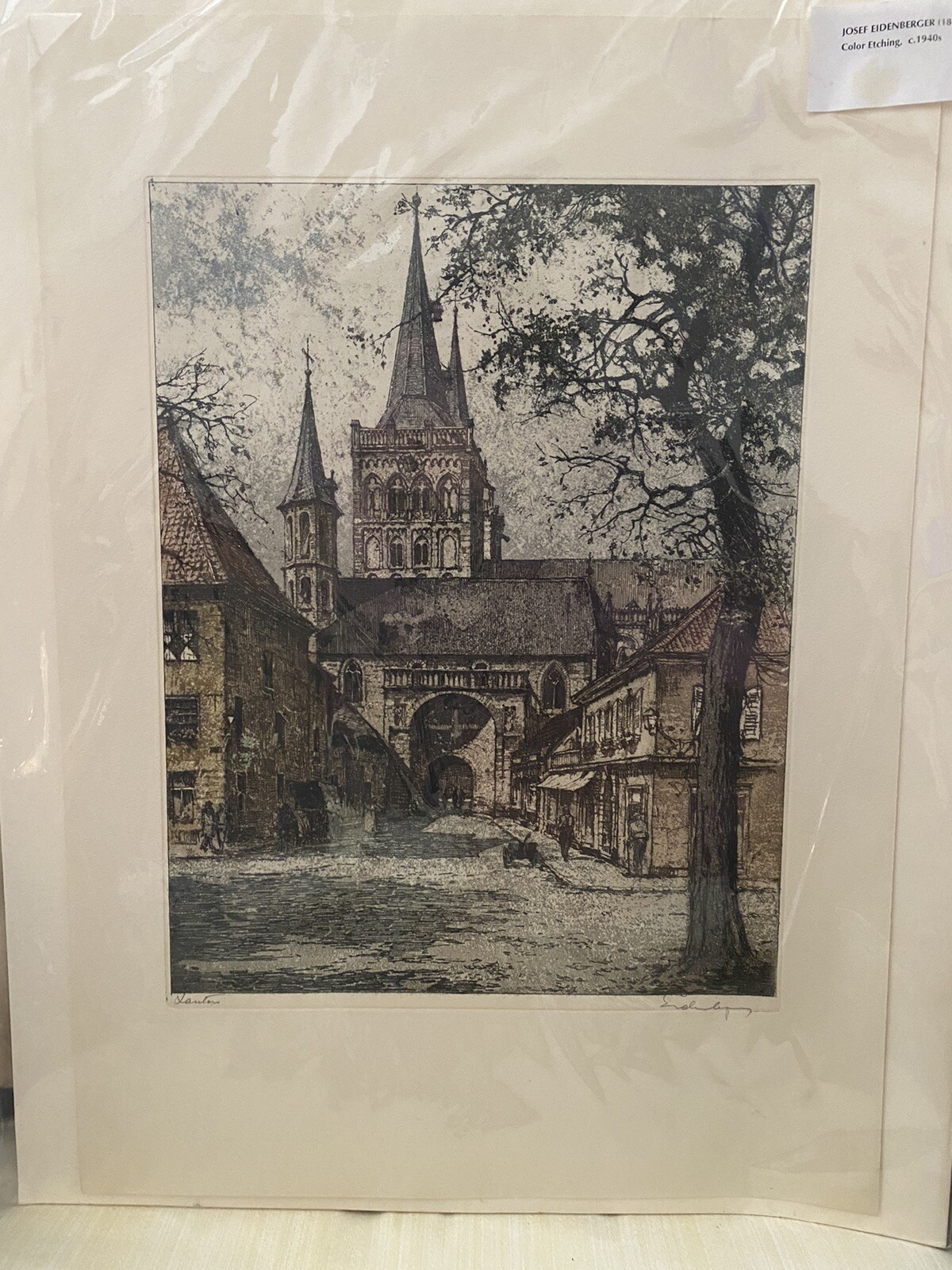 Original Color Etching