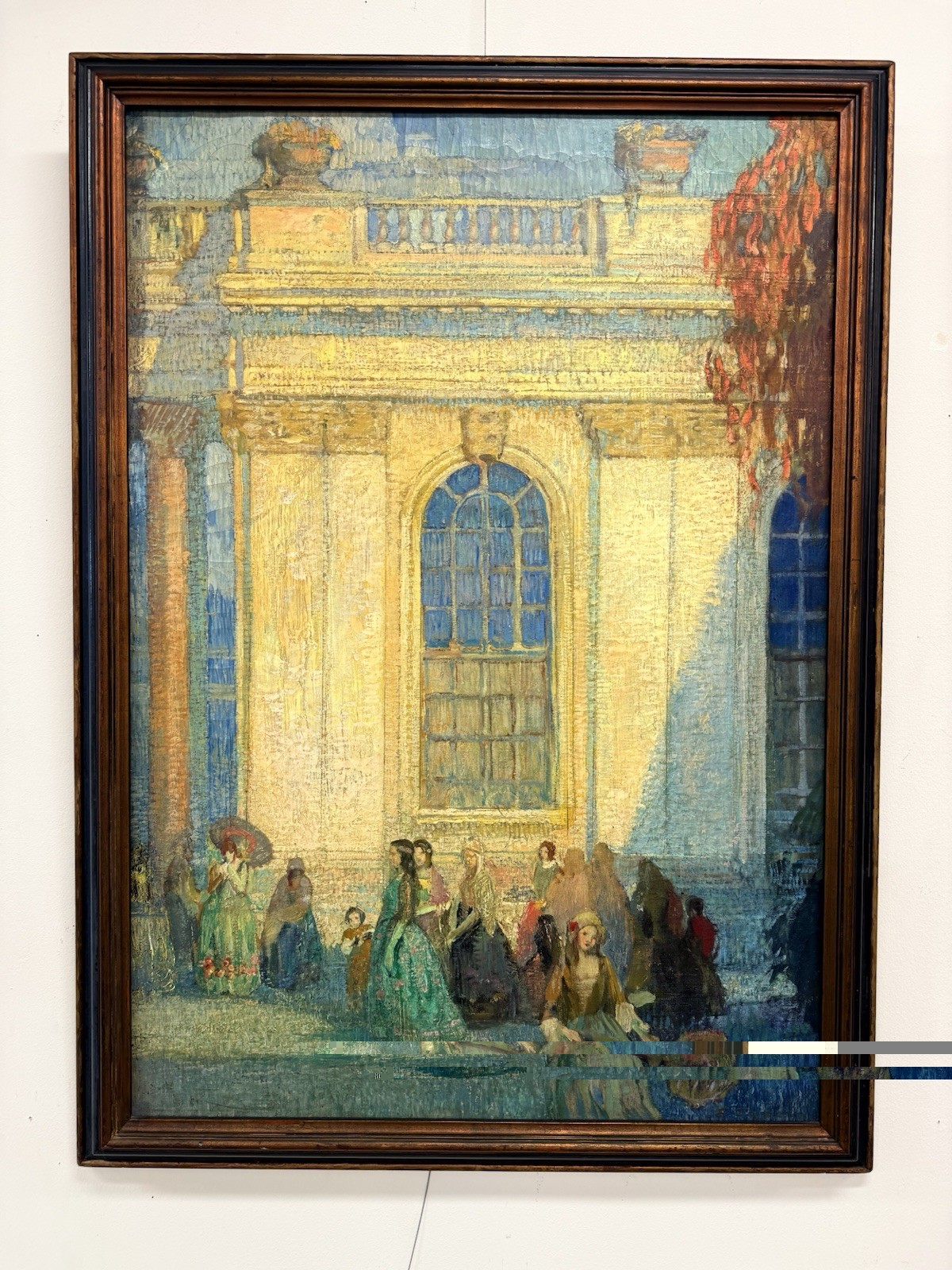 Stunning Signed Original Early 20th C European Oil Painting Post Impressionist