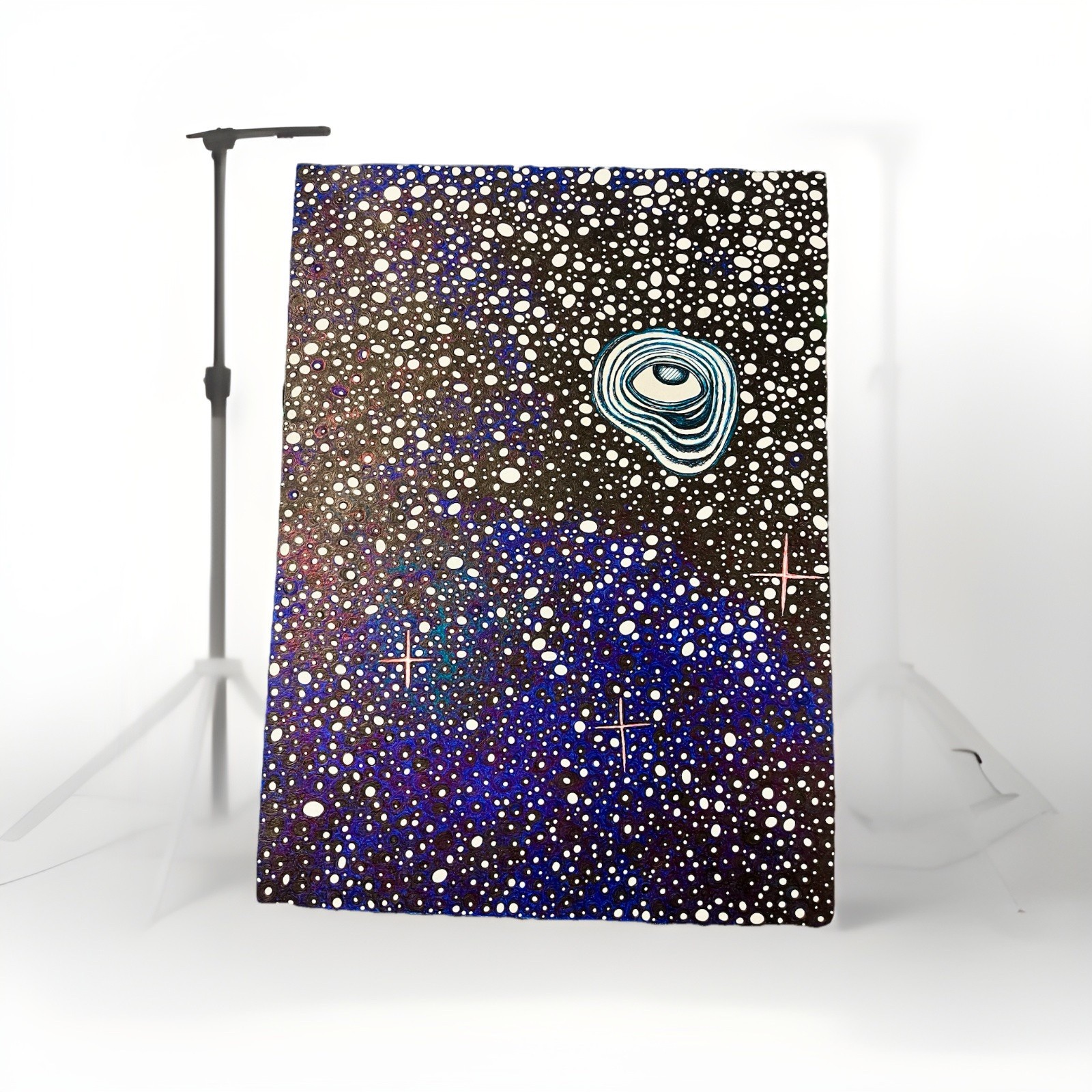 Abstract Unique Geometric Handmade Artwork