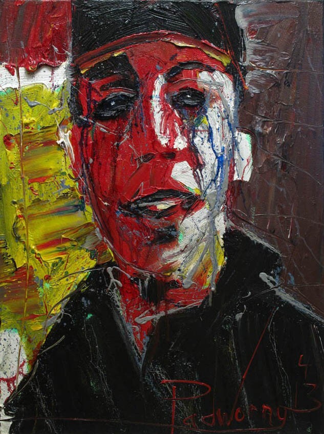 24×18″ MODERN ORIGINAL OIL█PAINTING█VINTAGE█IMPRESSIONISM█ART SIGNED ABSTRACT A