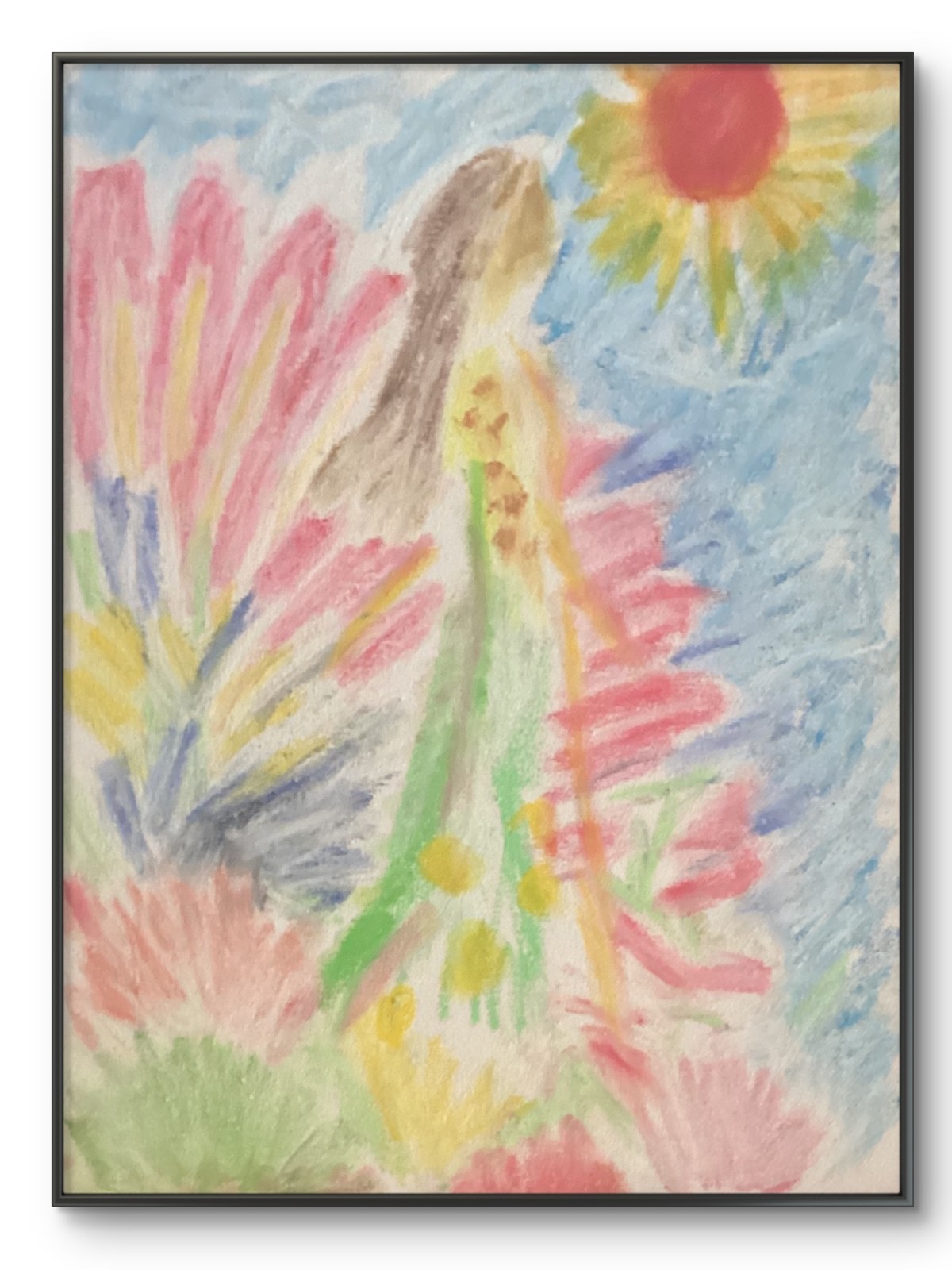 Mermaid 14×11 Canvas Pop Art Beach Fantasy Impressionism Fine Art