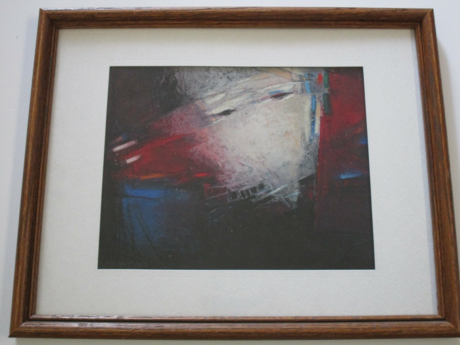 JUDITH HEBREW SIGNED ABSTRACT DRAWING MODERNIST EXPRESSIONISM NON OBJECTIVE