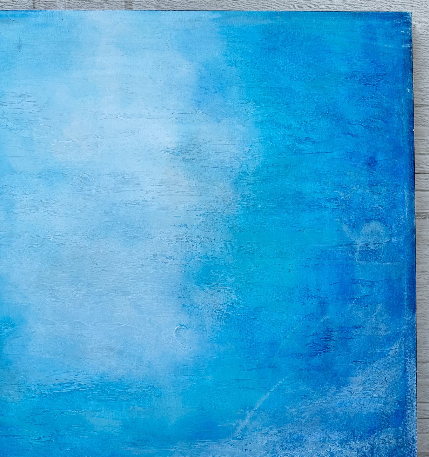 «Each Breath a Gift» – Original Abstract Painting (2015) Dimensions: 50″H x 40″W