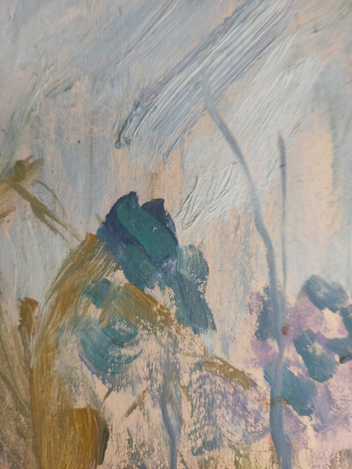 Joyful spring landscape. Artist Koshel M. Ya.
