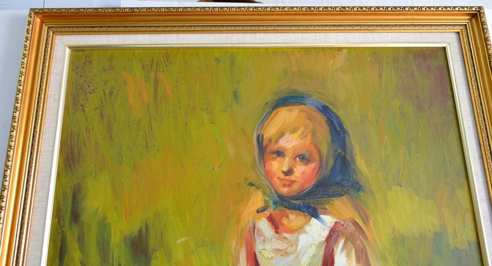 DULCE BEATRIZ 1931-2021 LARGE OIL PAINTING WOOD PANEL SIGNED MASTER CUBAN ARTIST