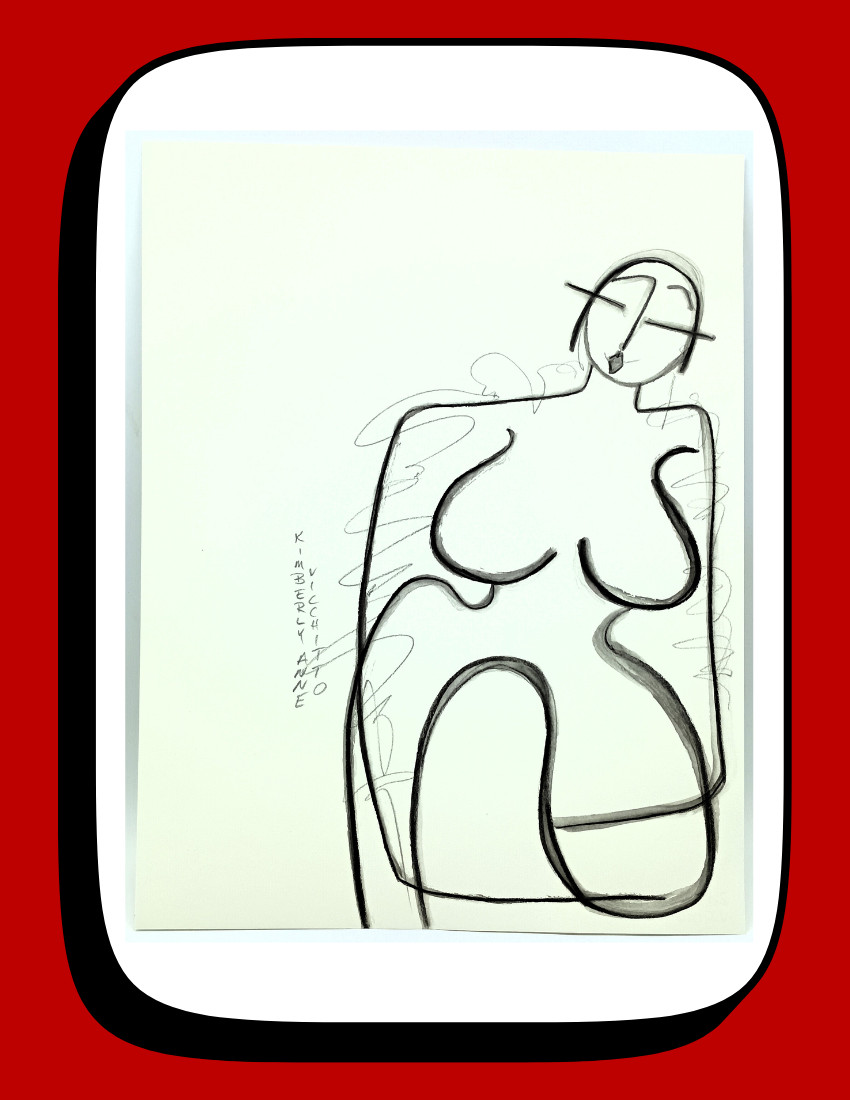 Original Signed w/COA Watercolor on Paper Art Assured Monochrome VI016 8.5″x11″