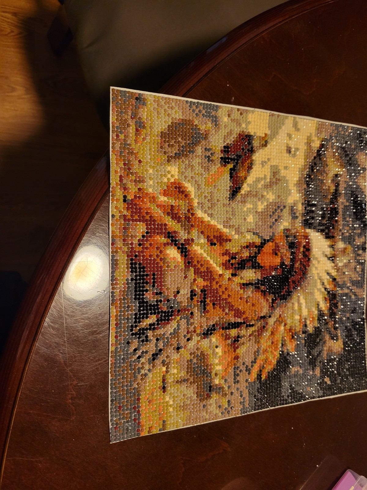 Ajk Dimond painting