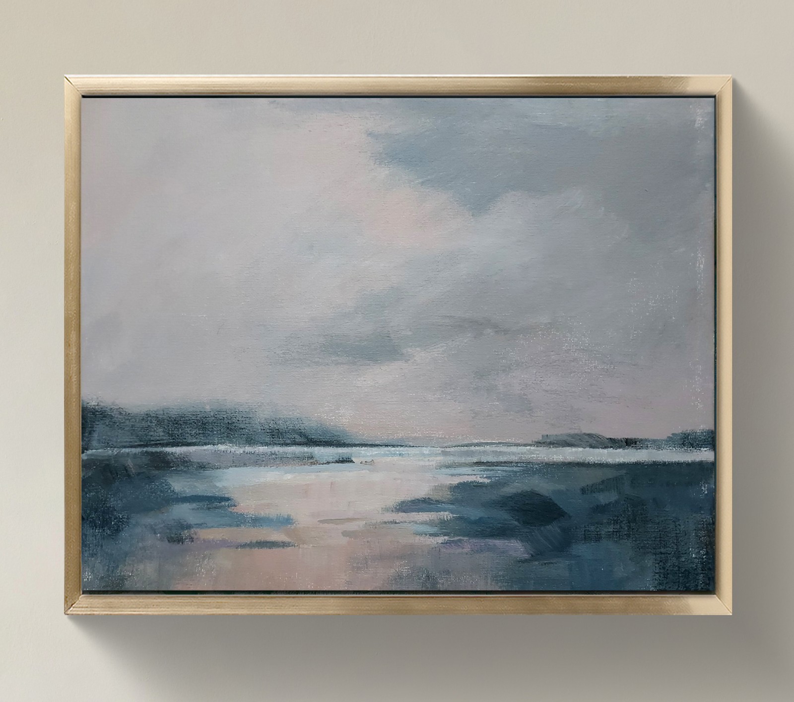 Original Impressionist Painting on 11 in x14 in Canvas – Signed by the Artist