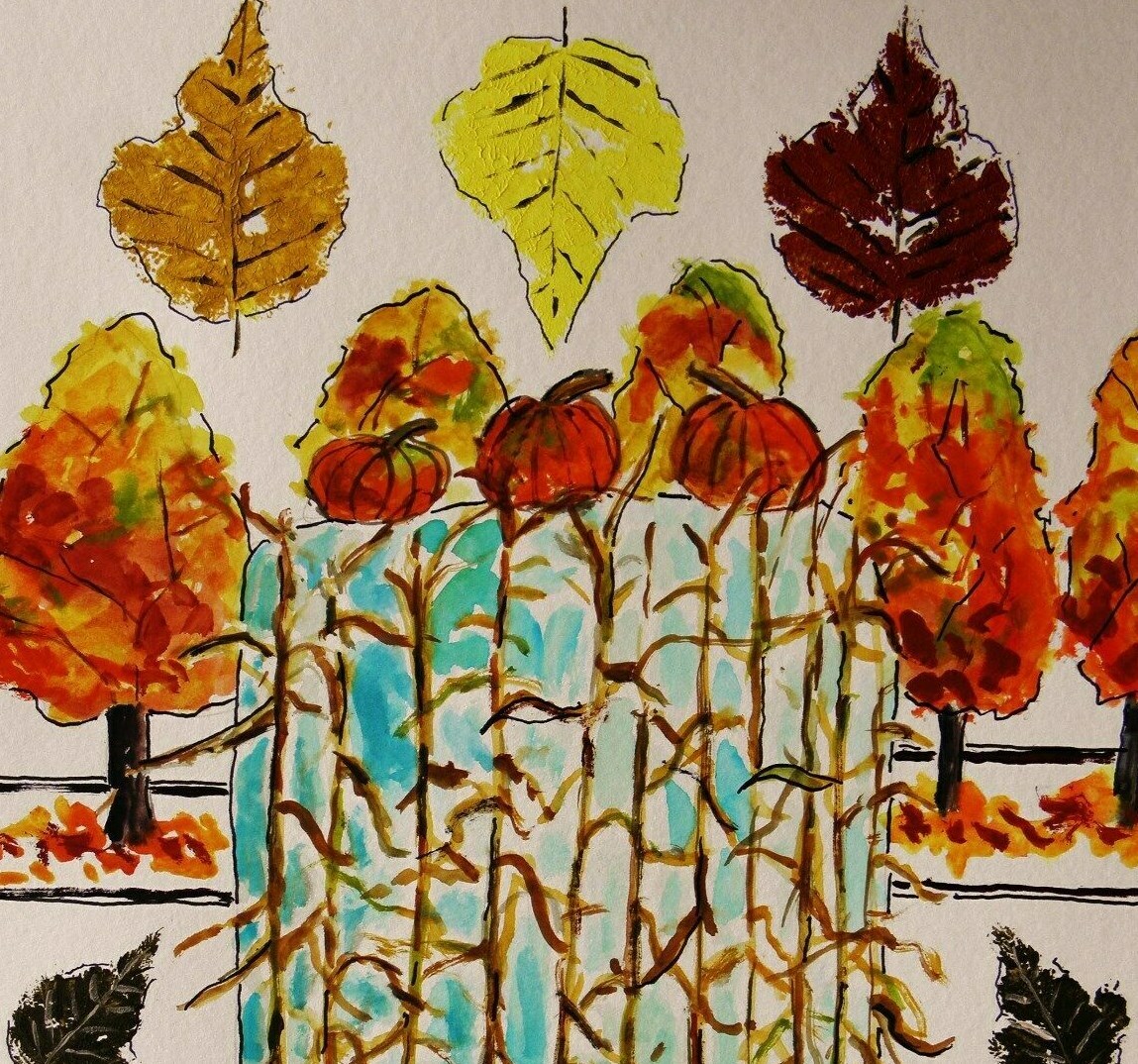 Original Bakery Sketch Cake Food Watercolor Impressionism