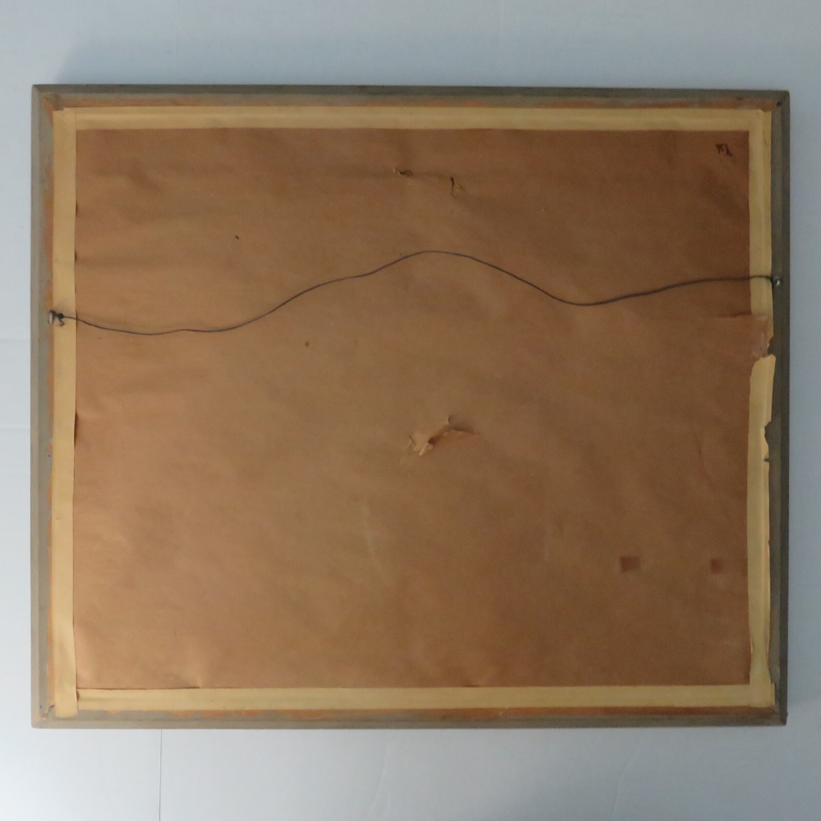 Original Gilmer Petroff Signed Watercolor 1971 not a lithograph South Carolina