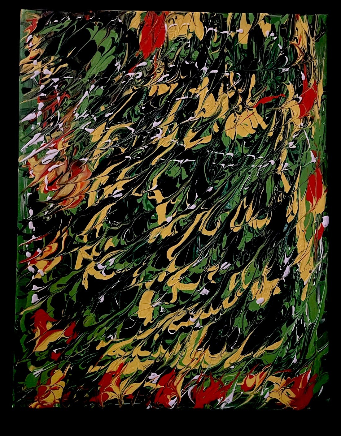 “Mind Uncontrolled “ #2 Original Abstract Painting – Mental Health Awakening