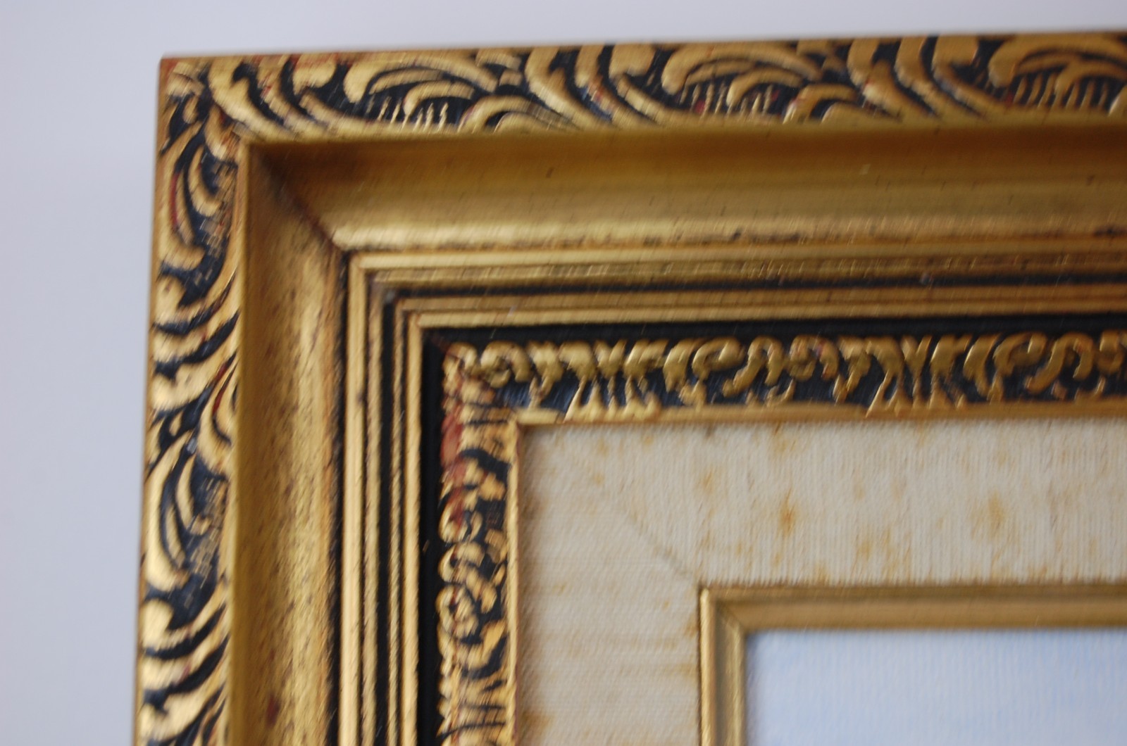Vtg 80’s Framed Original Oil «Framboyan (Royal Poinciana) Tree Landscape» 20X16