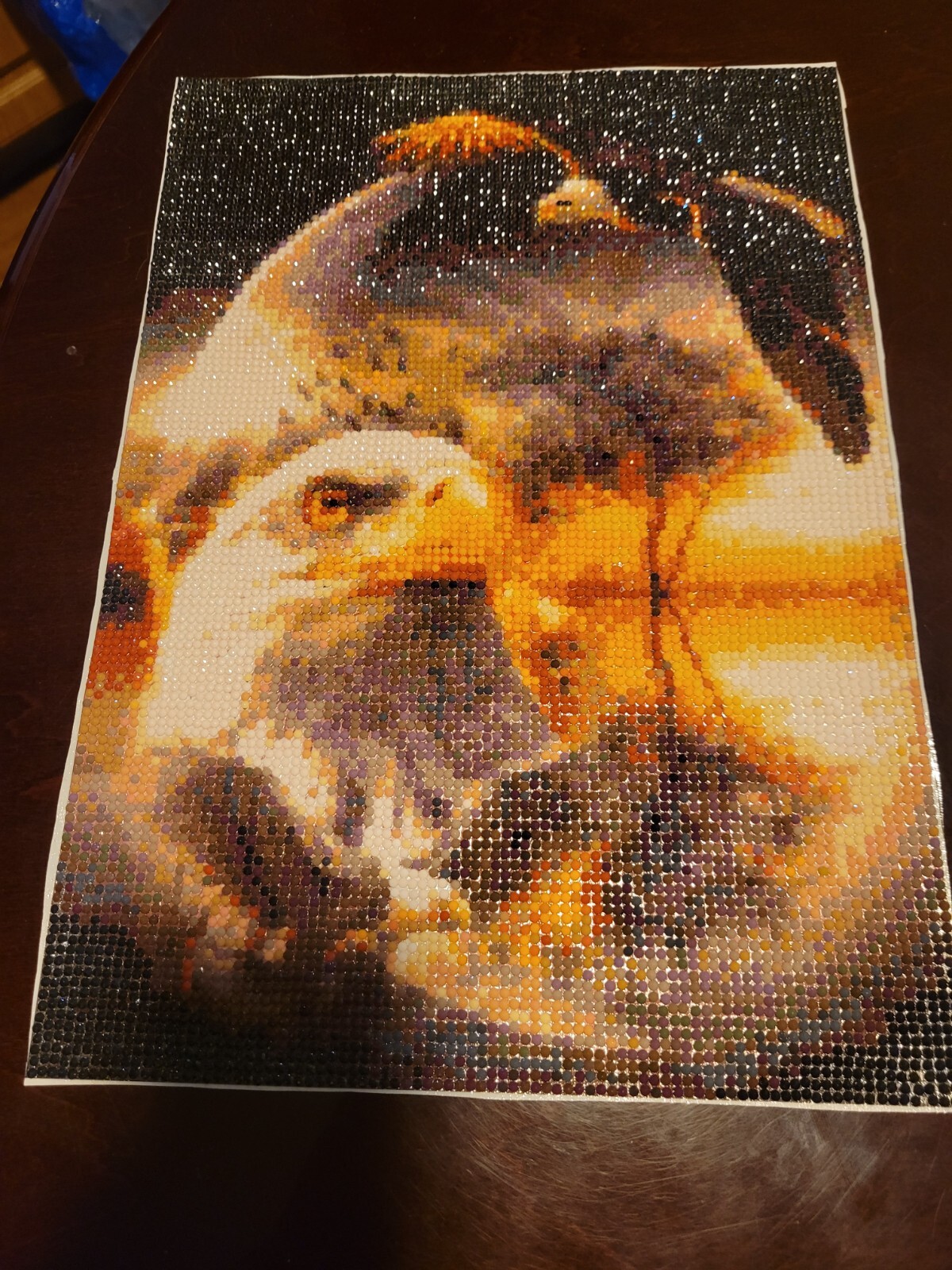 Ajk Dimond painting