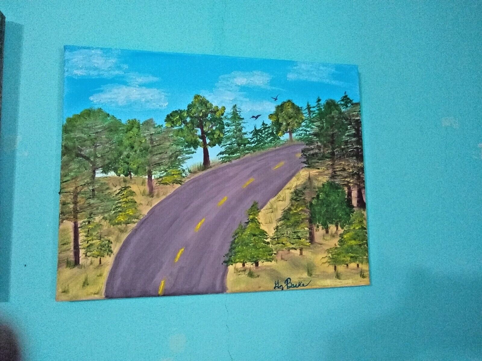 Original Oil Painting on Canvas Dimensions are 11×14. 
