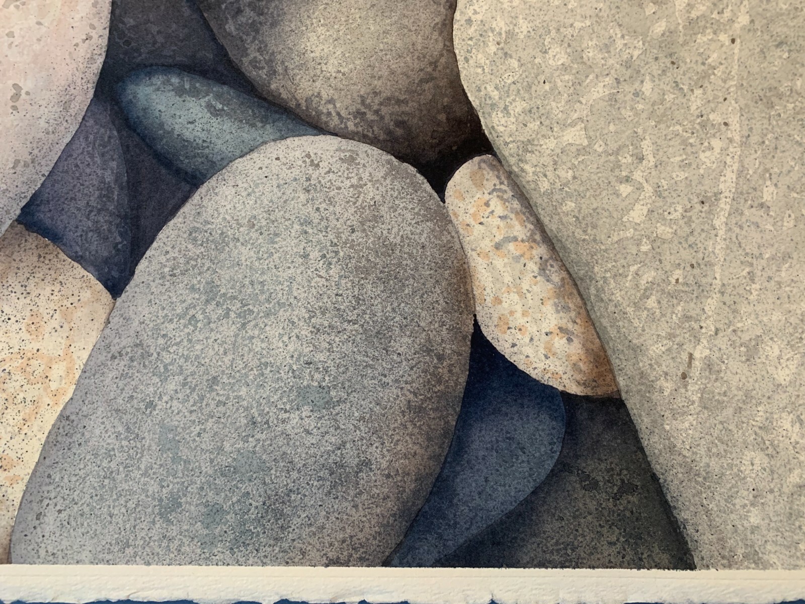 Original GRAHAM HERBERT watercolor – Listed Artist – Original Seascape – Signed