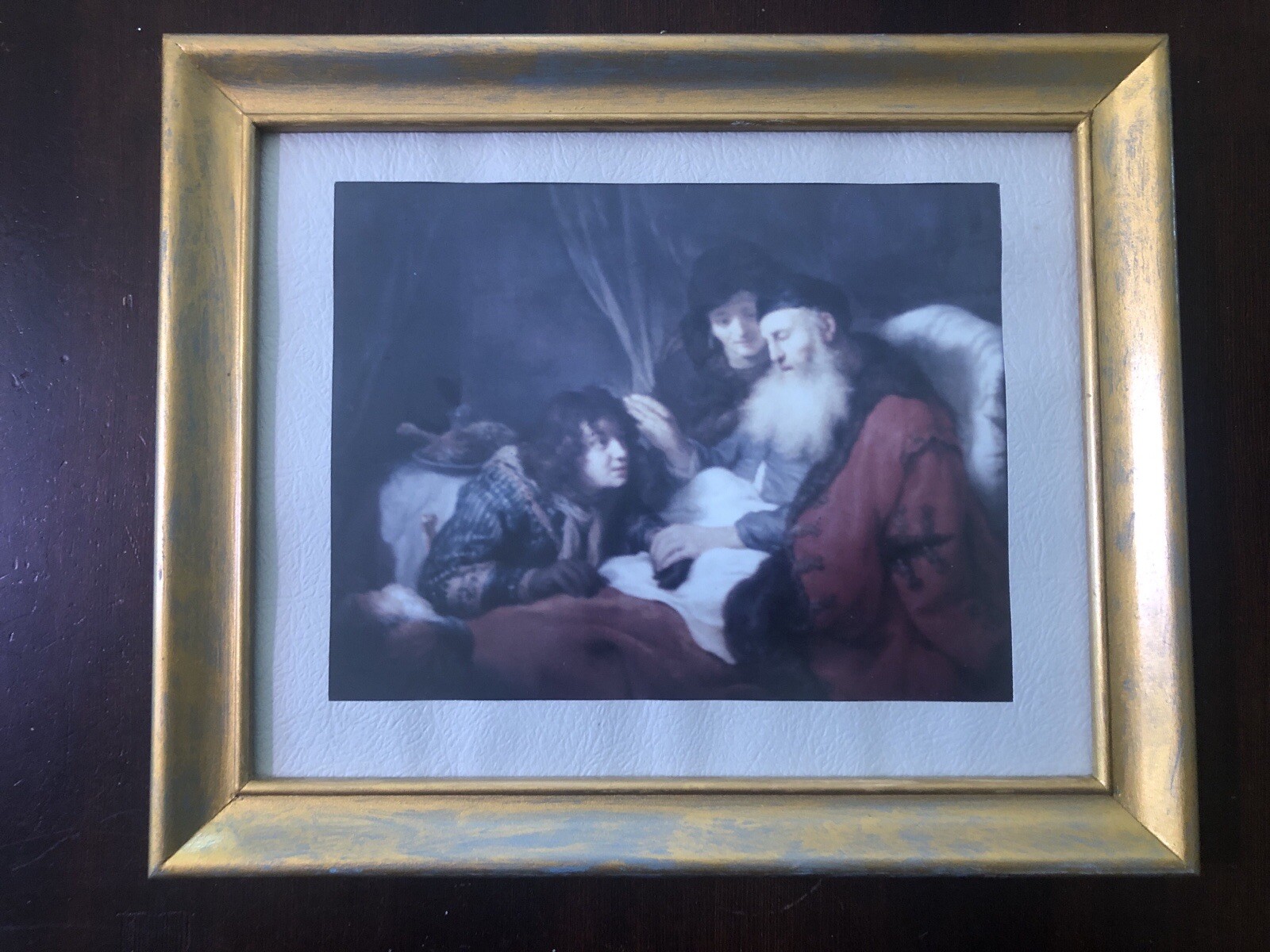 Vintage Picture: “Isaac Blesses Jacob”. 1600’s