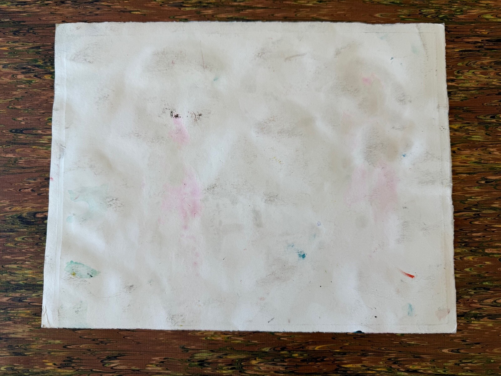 Original Signed Art By Listed Artist Mark Luca (1918-2005) 9 1/2″ x 12 3/8″ UC