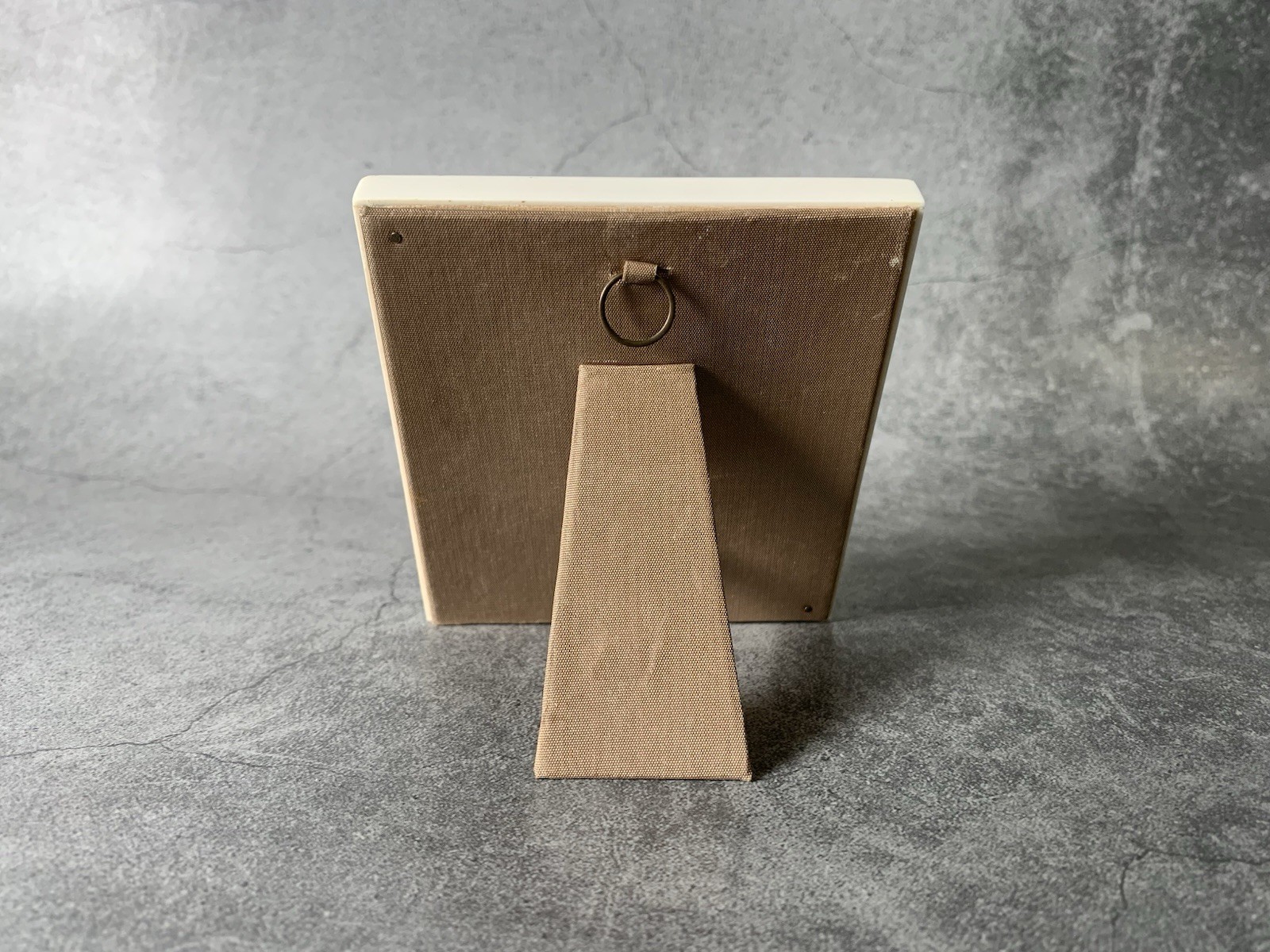 Miniature Portrait Painting in Celluloid Veneer Frame