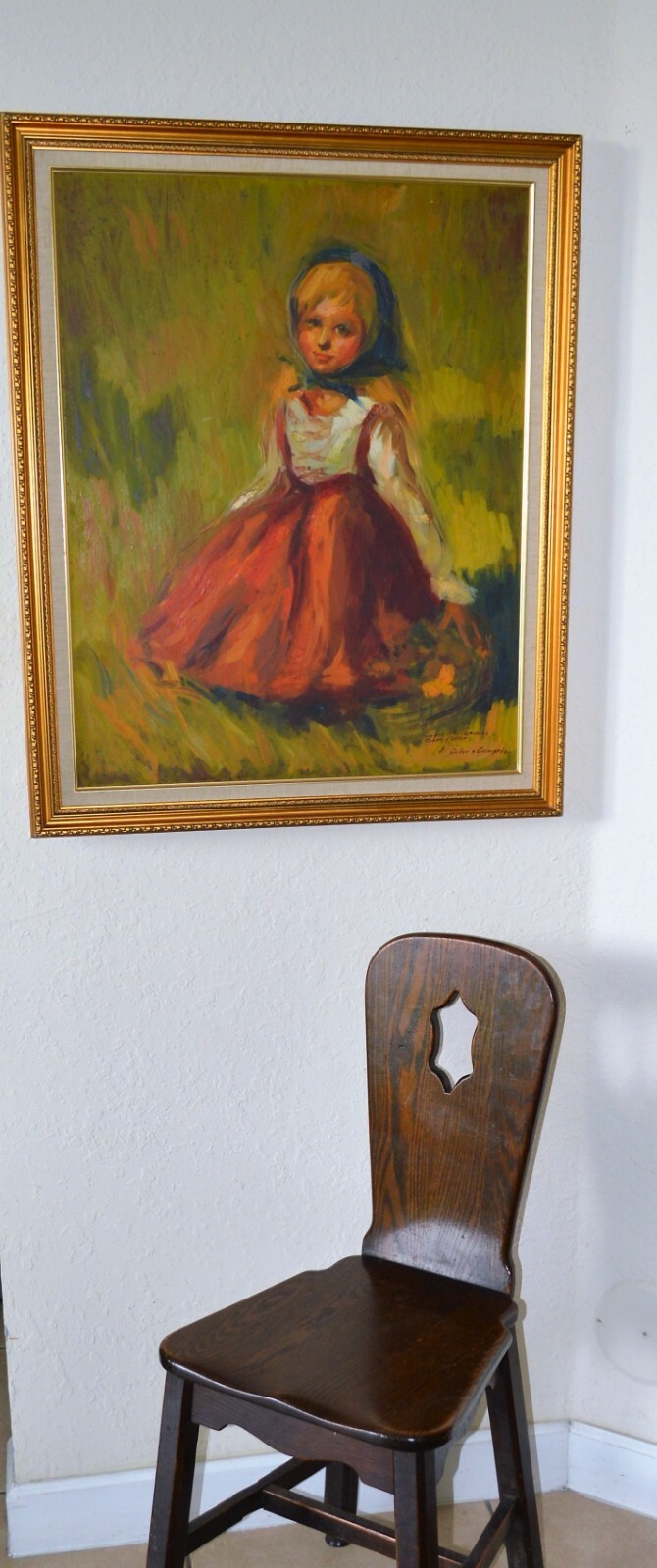 DULCE BEATRIZ 1931-2021 LARGE OIL PAINTING WOOD PANEL SIGNED MASTER CUBAN ARTIST