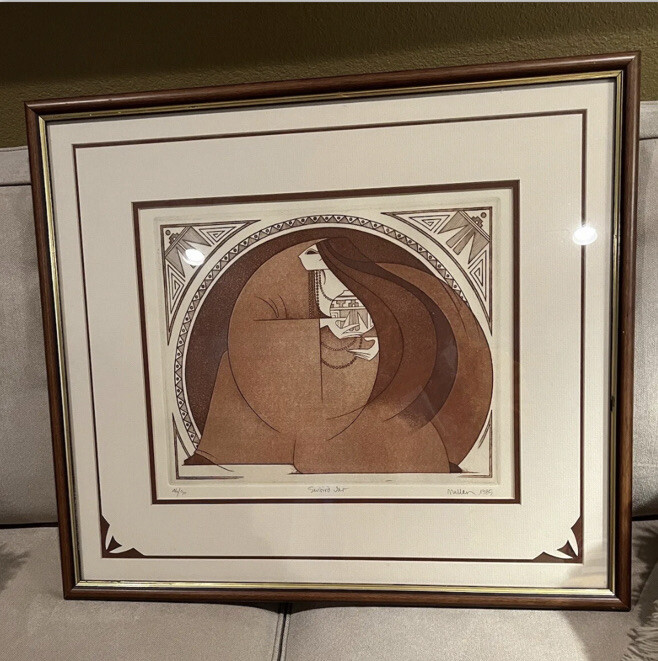 ORIGINAL ARTWORK by MULLEN. “SUNBIRD JAR”.