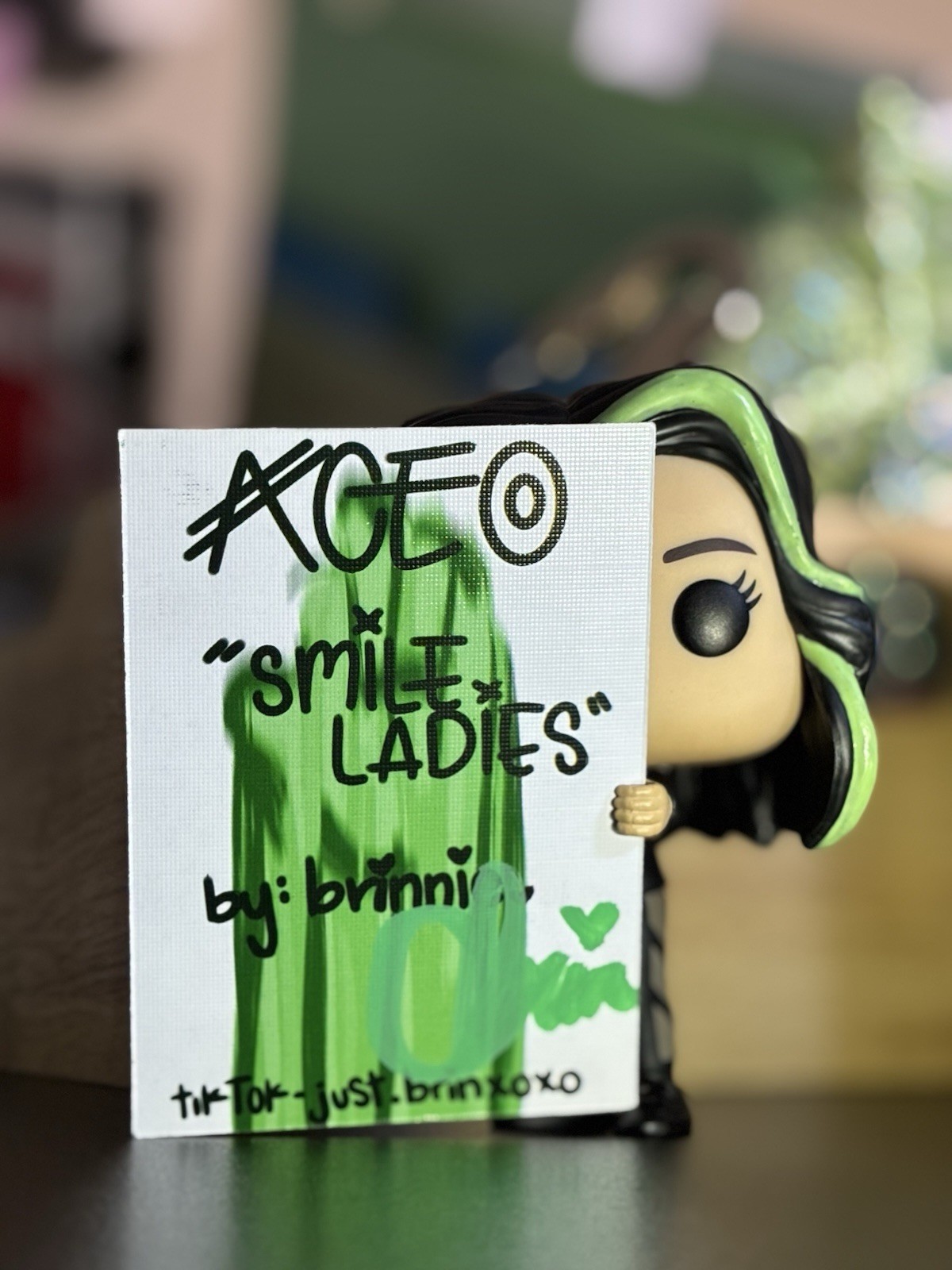 aceo original art print Smile Ladies
