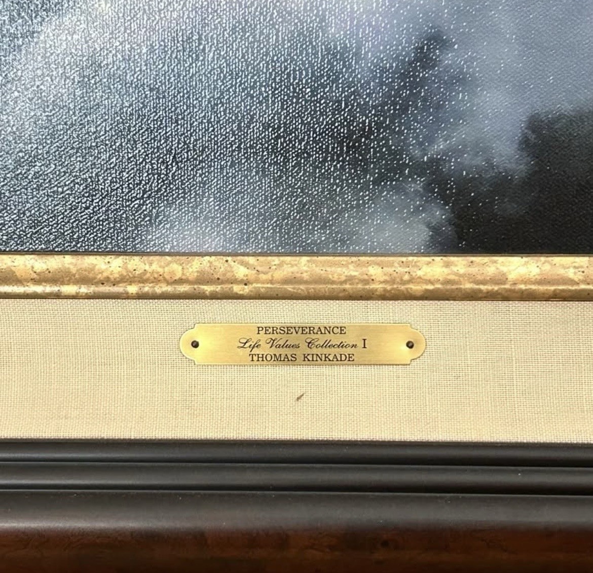 THOMAS KINKADE Perseverance – Limited Edition Canvas Print w/ COA