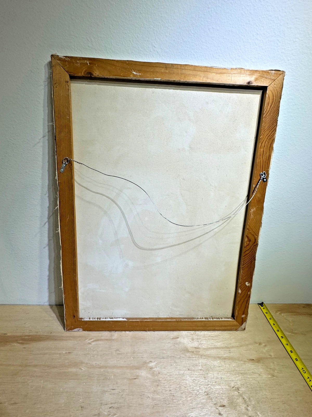 Original Vintage Early 1970s MCM Art Painting | Heavy Pallet Knife & Texture