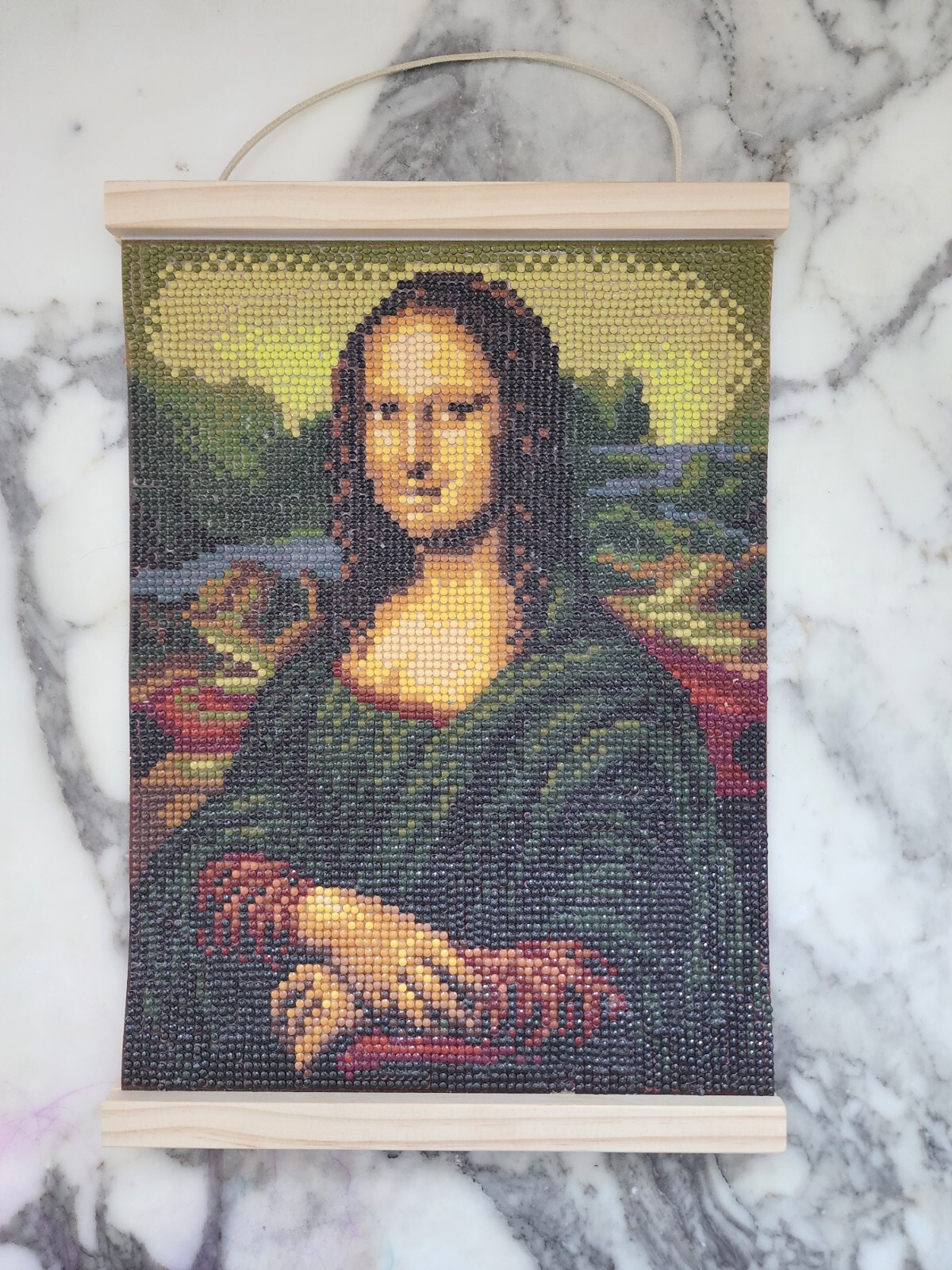 Monalisa Dimond Art -Hand Made