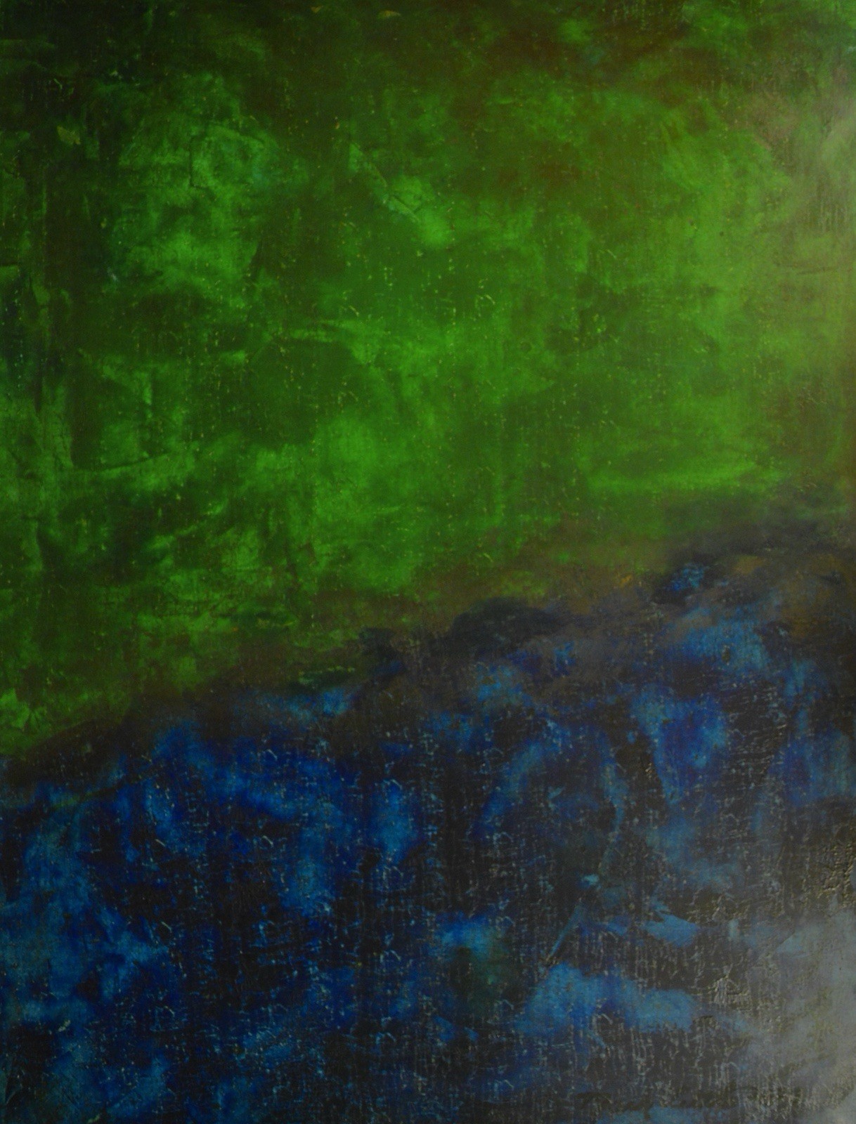 Mark Little Original Giant Canvas Painting 84”X62” (7 Foot) Abstract Modern XL